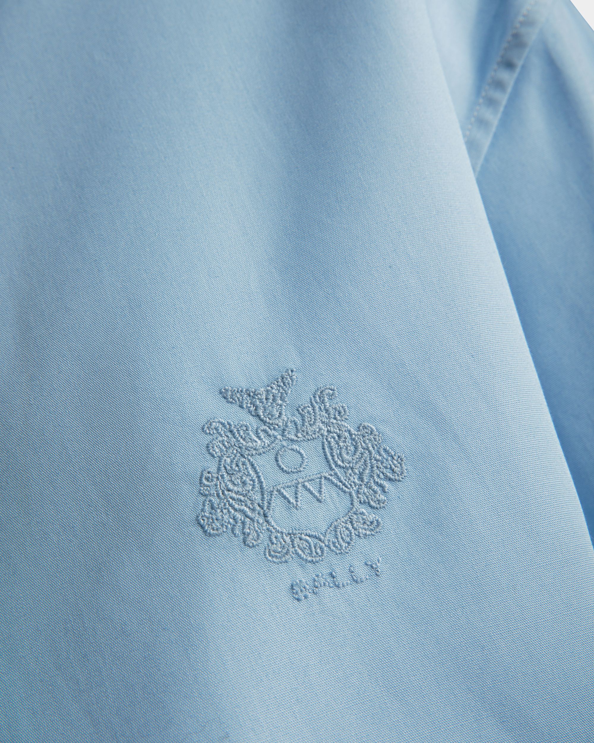 Shirt in Light Blue Cotton - Men's - Bally - 02