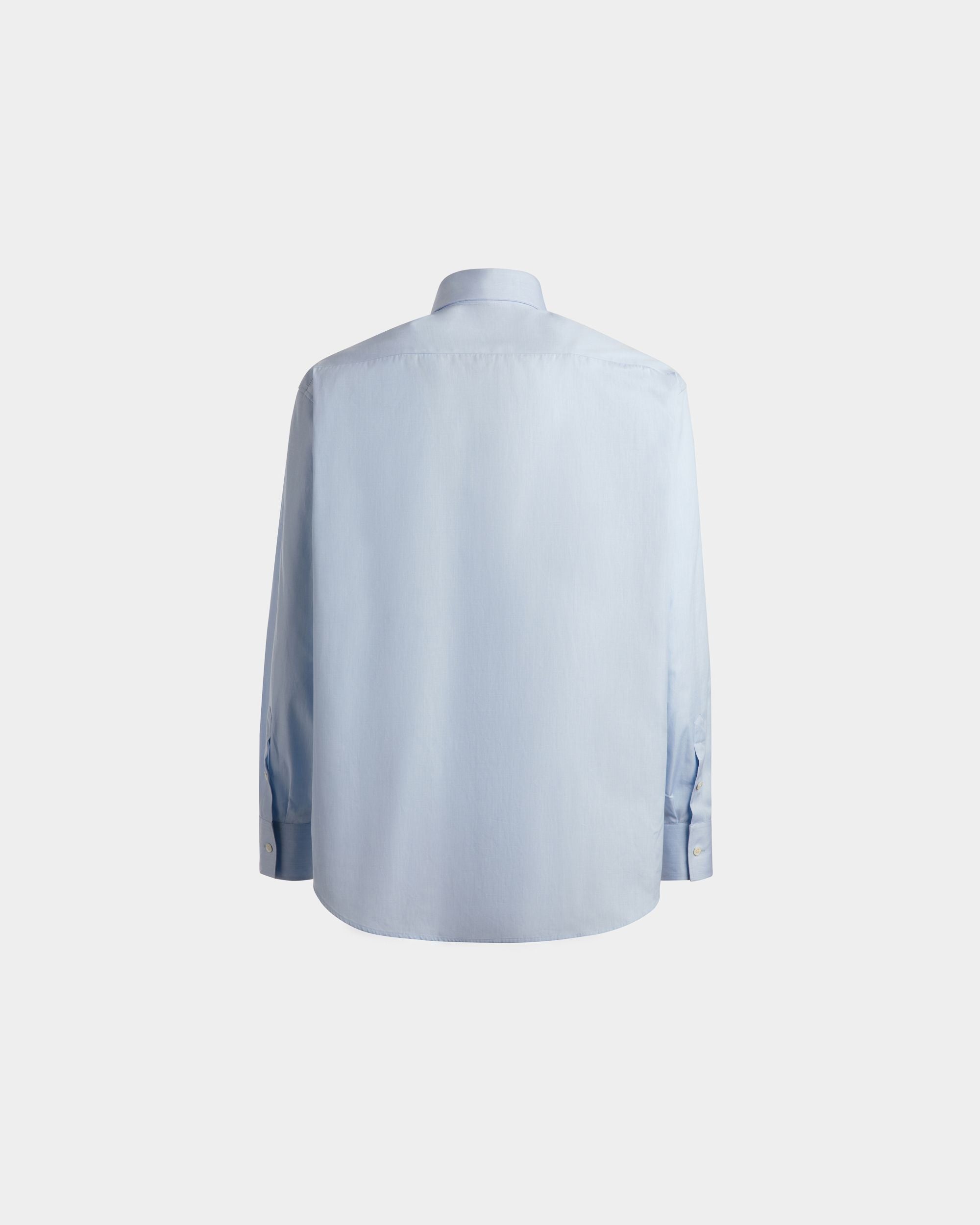 Shirt in Light Blue Cotton - Men's - Bally - 07