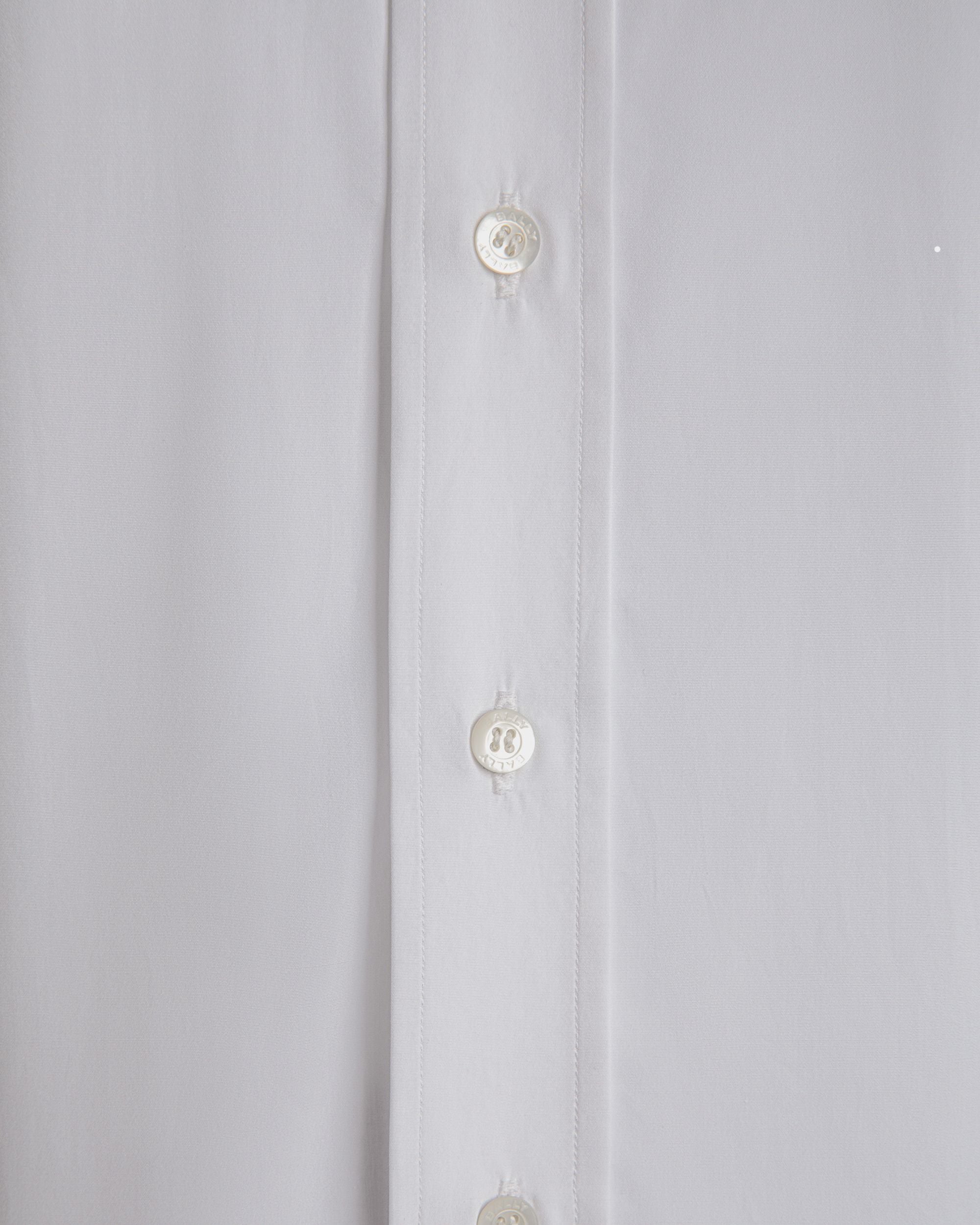 Adrien Brody Travel Collection Long Sleeve Shirt In White Cotton - Men's - Bally - 06