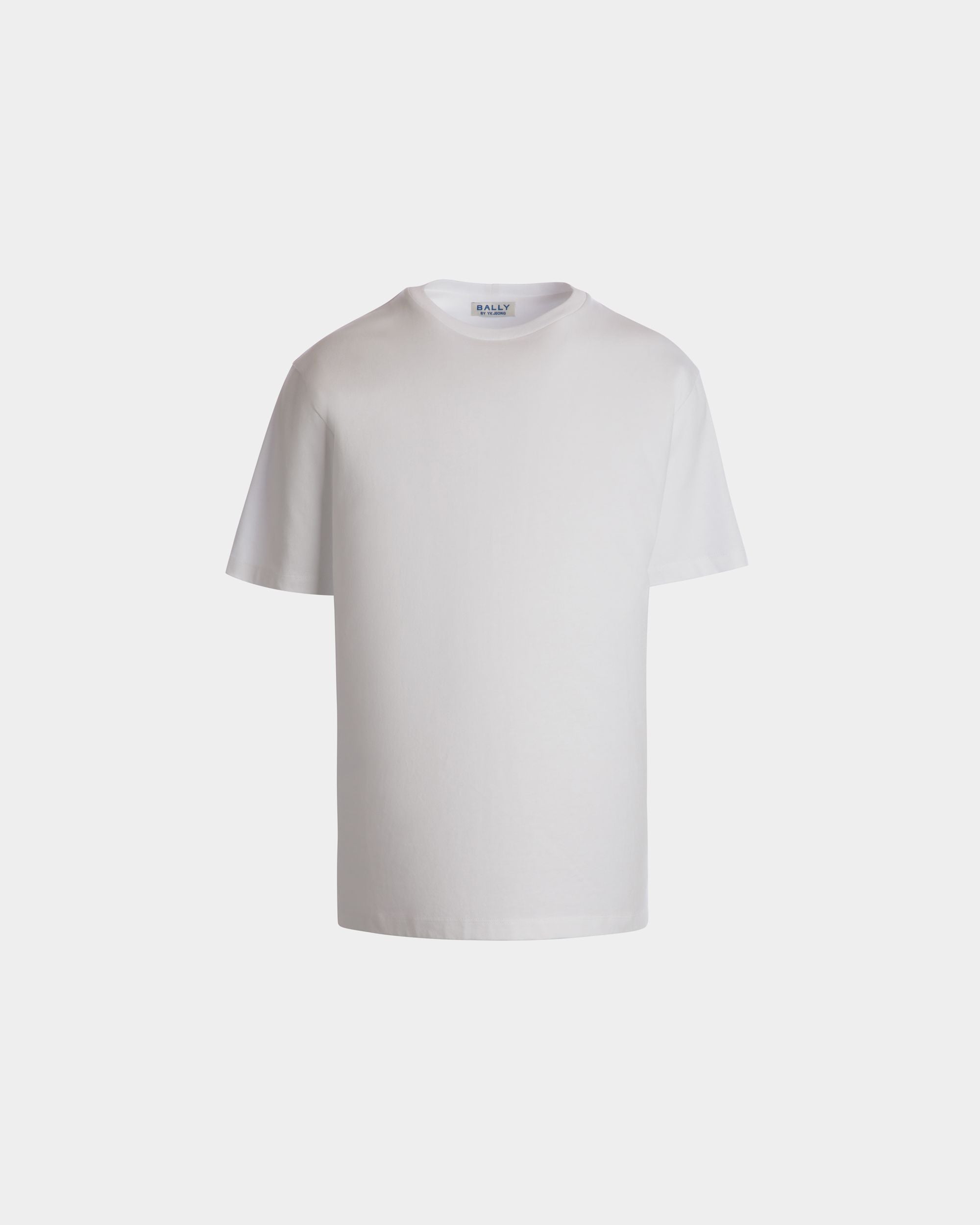 Bally By YK Jeong T-Shirt In White Cotton - Men's - Bally - 01