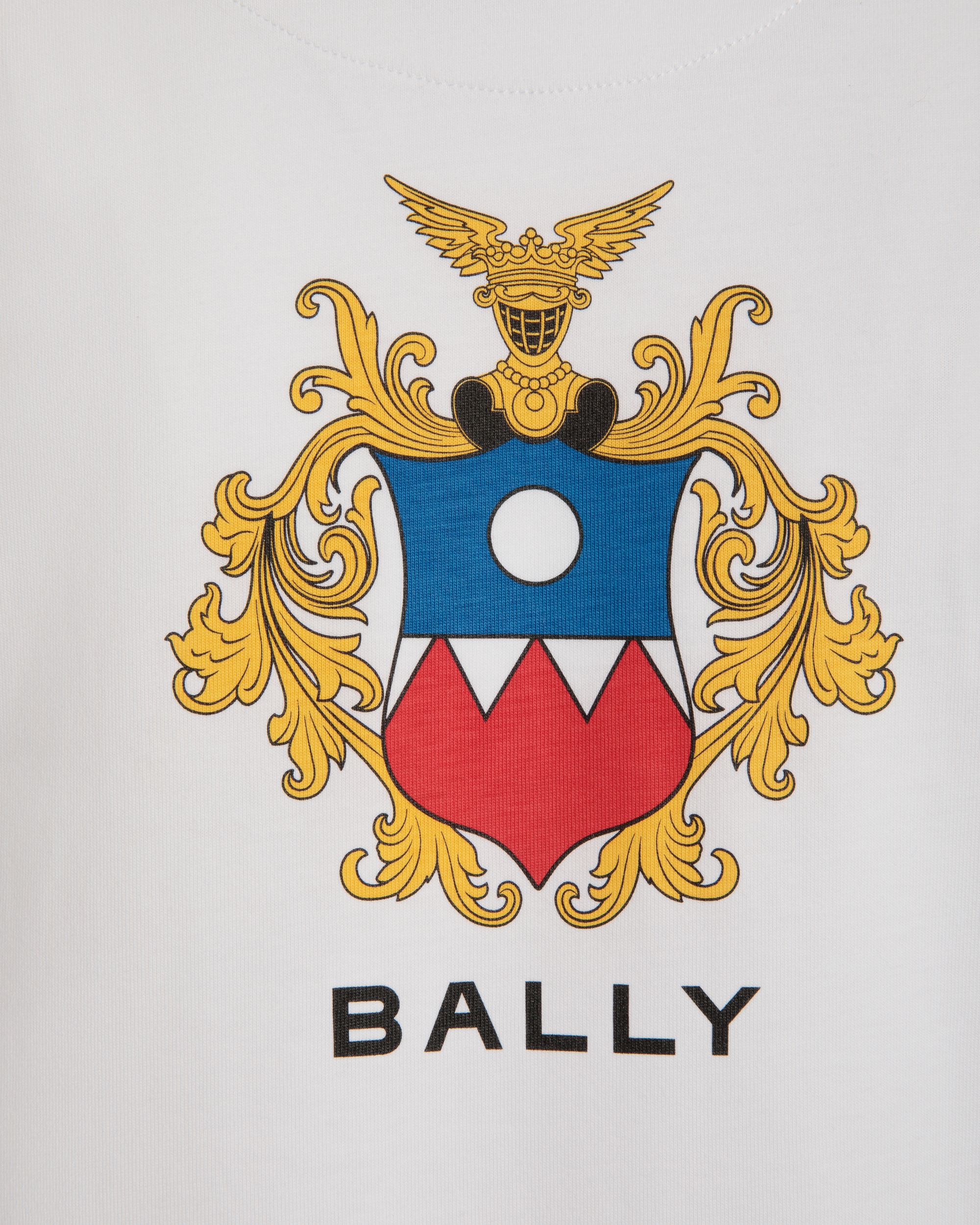 Bally By YK Jeong T-Shirt In White Cotton - Men's - Bally - 02