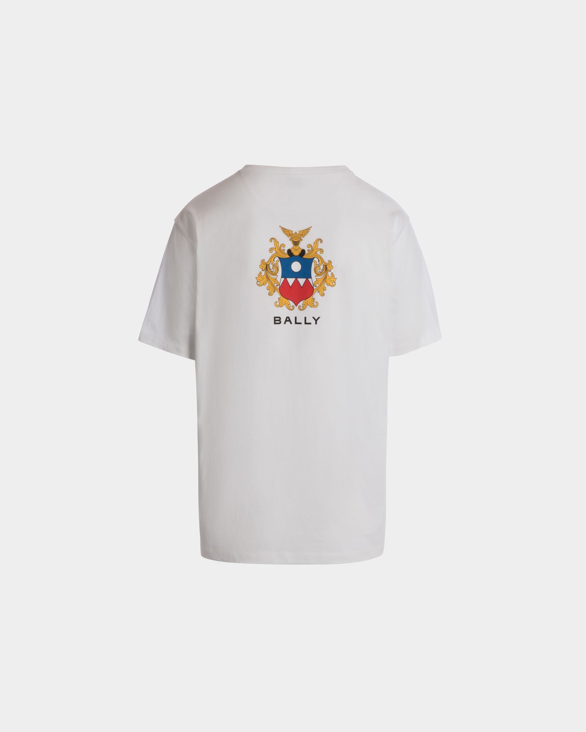 Bally By YK Jeong T-Shirt In White Cotton - Men's - Bally - 03