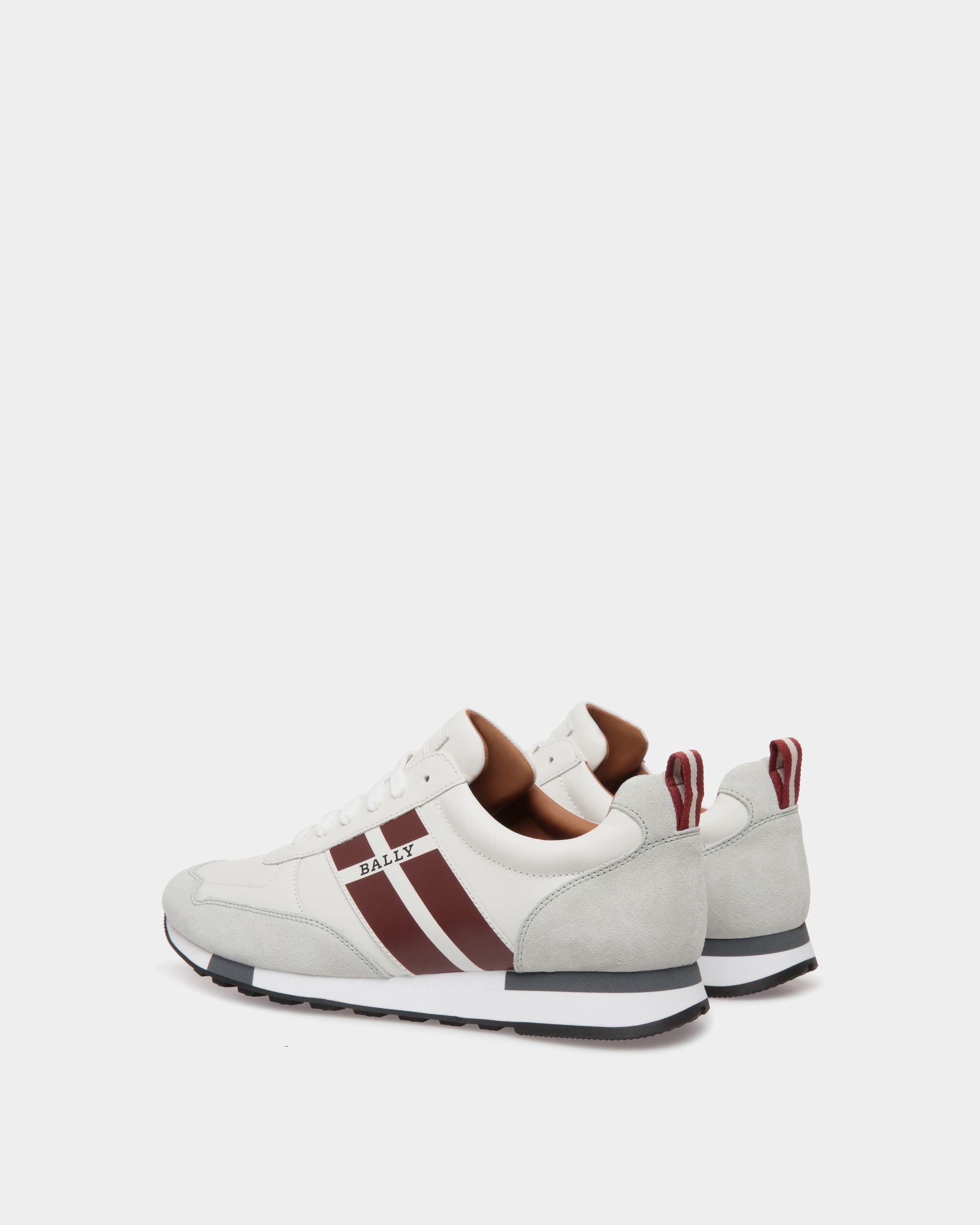 Sneaker In White Leather - Men's - Bally - 03