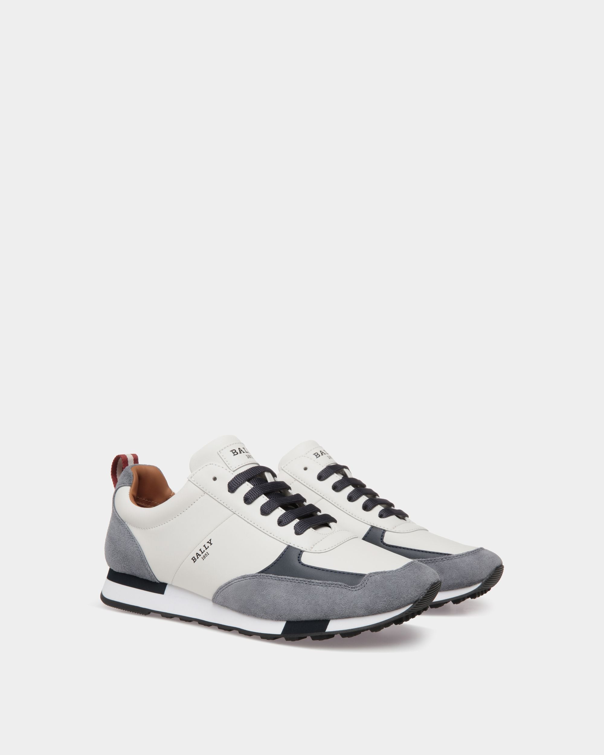 Sneaker In Multicolor Leather - Men's - Bally - 02