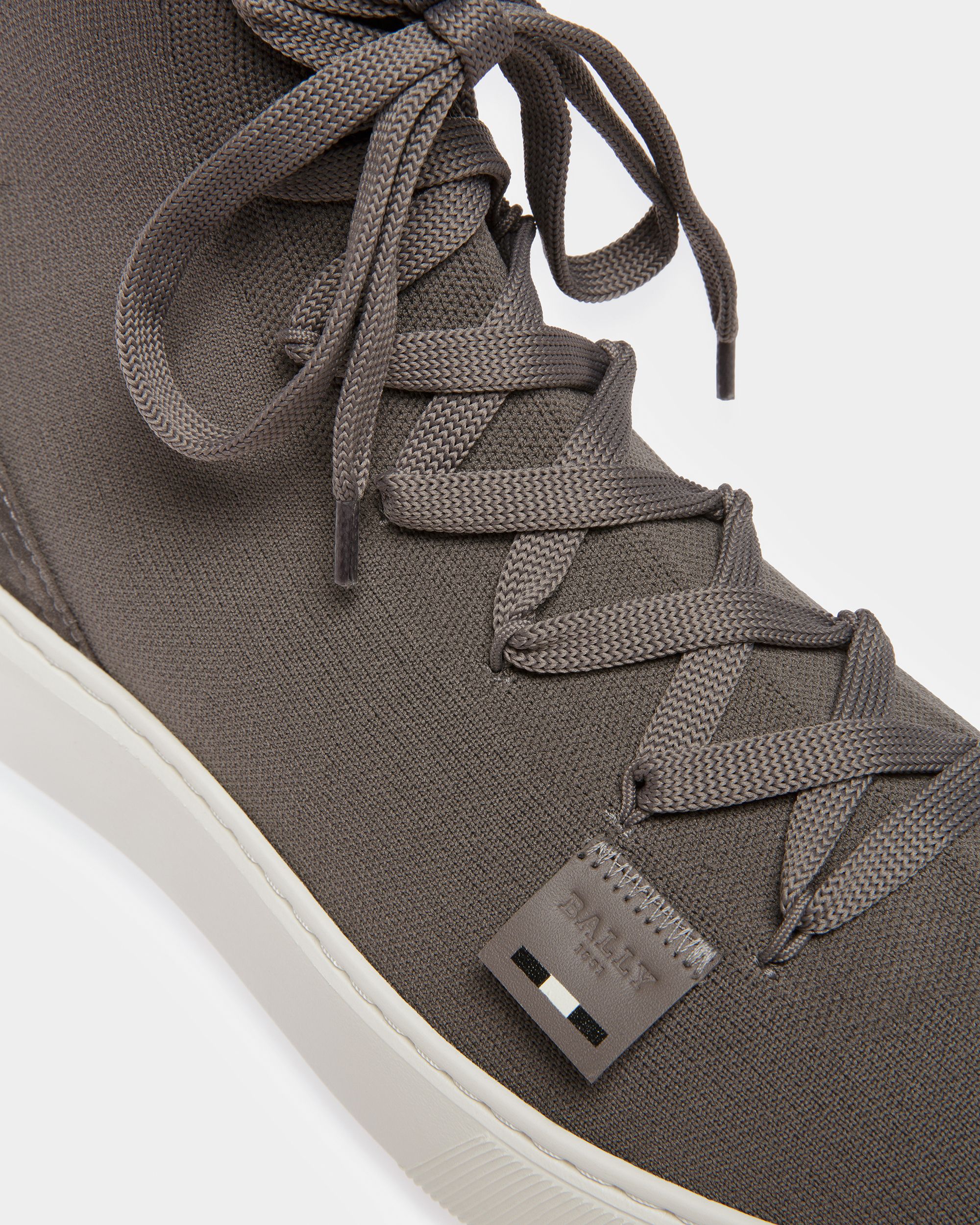 Mitys-T Leather Sneakers In Dark Mineral - Men's - Bally - 06
