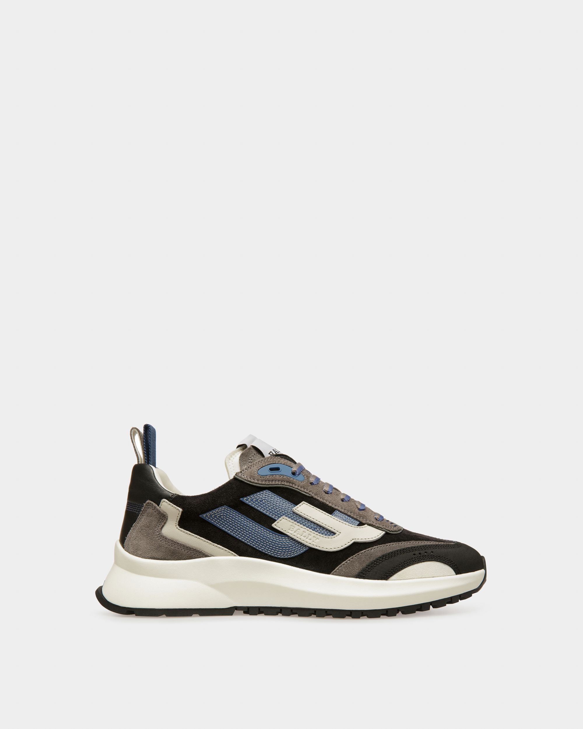 Darky Leather Sneakers In Black - Men's - Bally - 01