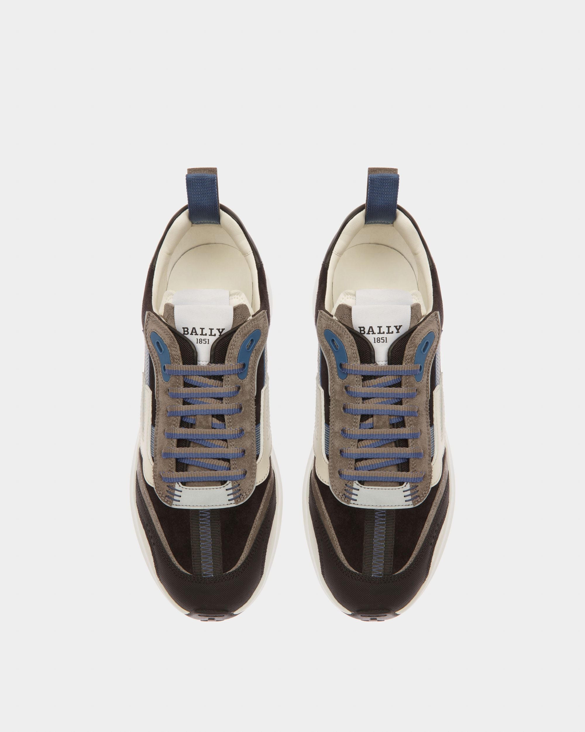 Darky Leather Sneakers In Black - Men's - Bally - 02