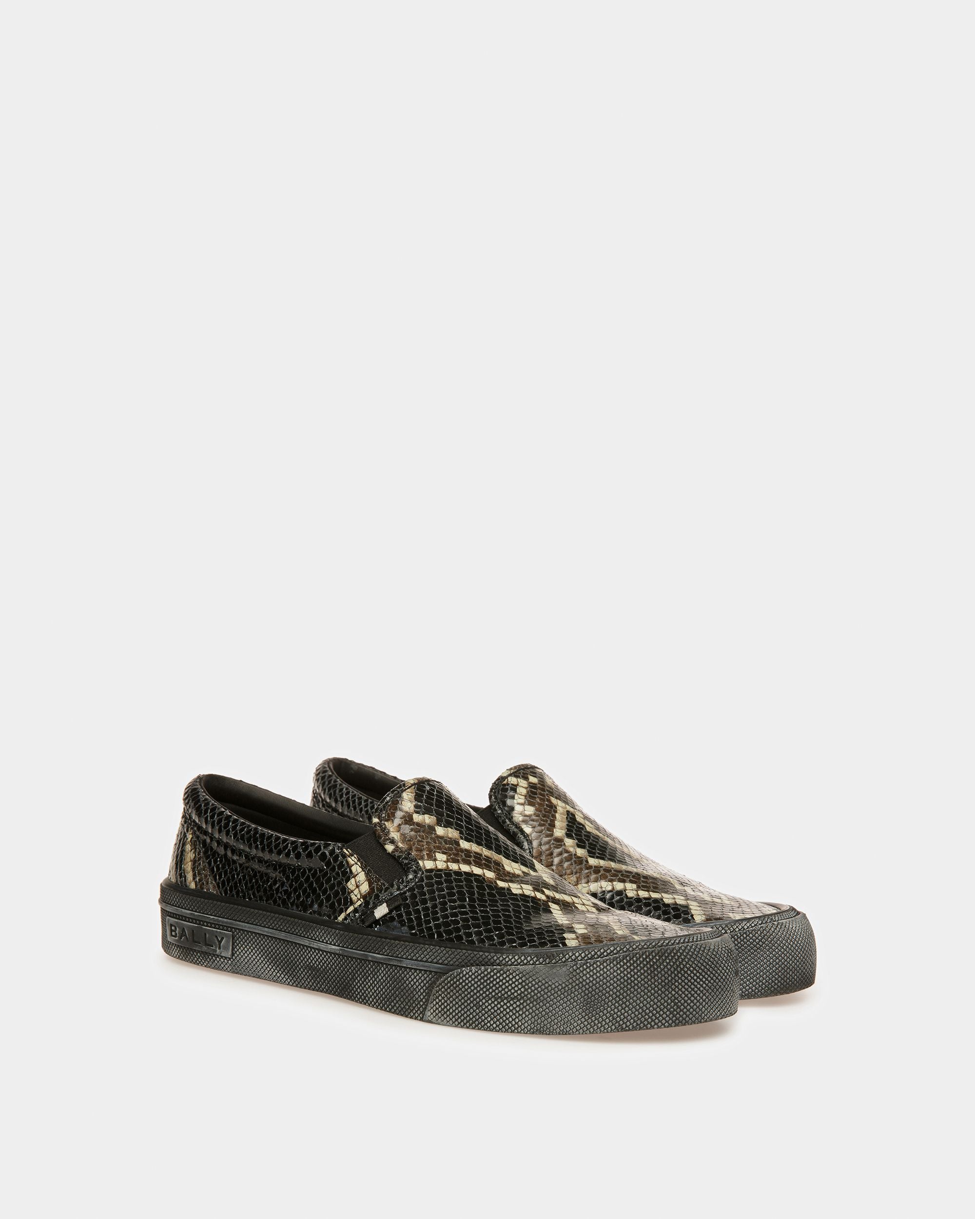 Santa Ana Sneaker In Python Print - Men's - Bally - 08