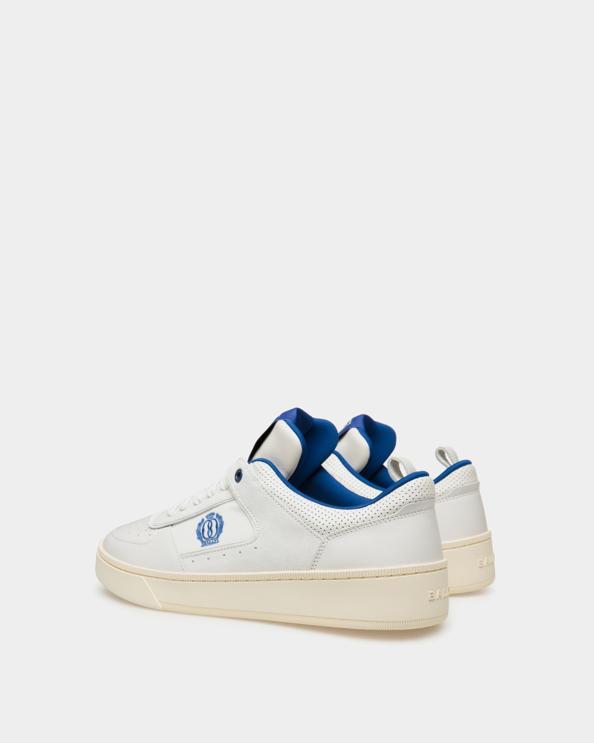 Raise Sneaker In White Leather - Men's - Bally - 03