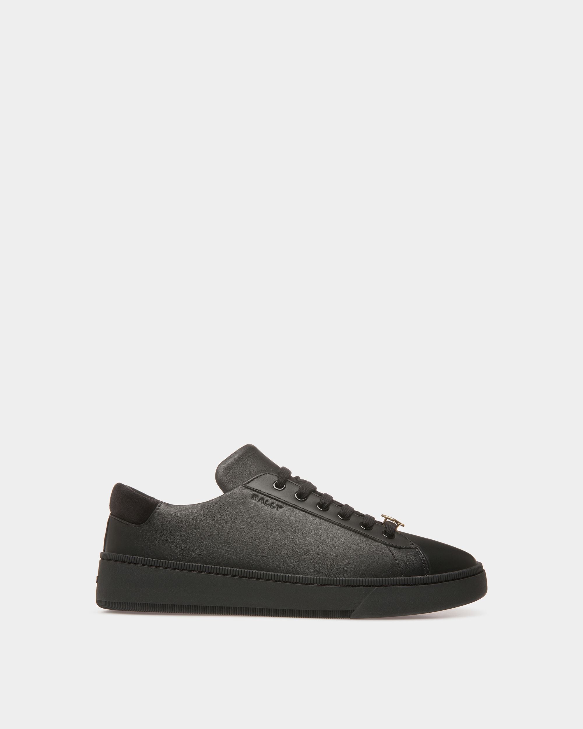Raise Sneakers In Black Leather - Men's - Bally - 01