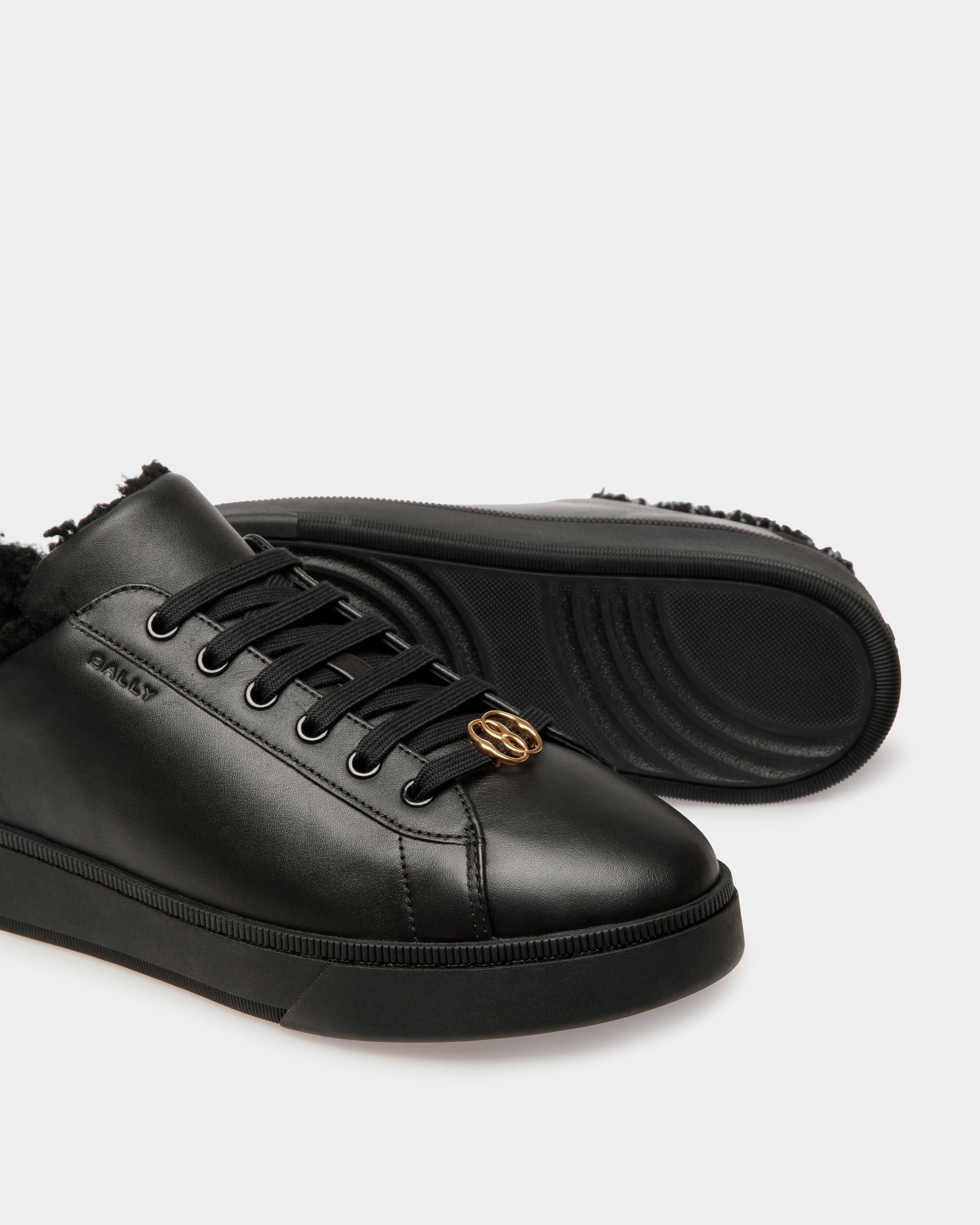Raise Sneakers In Black Leather - Men's - Bally - 06