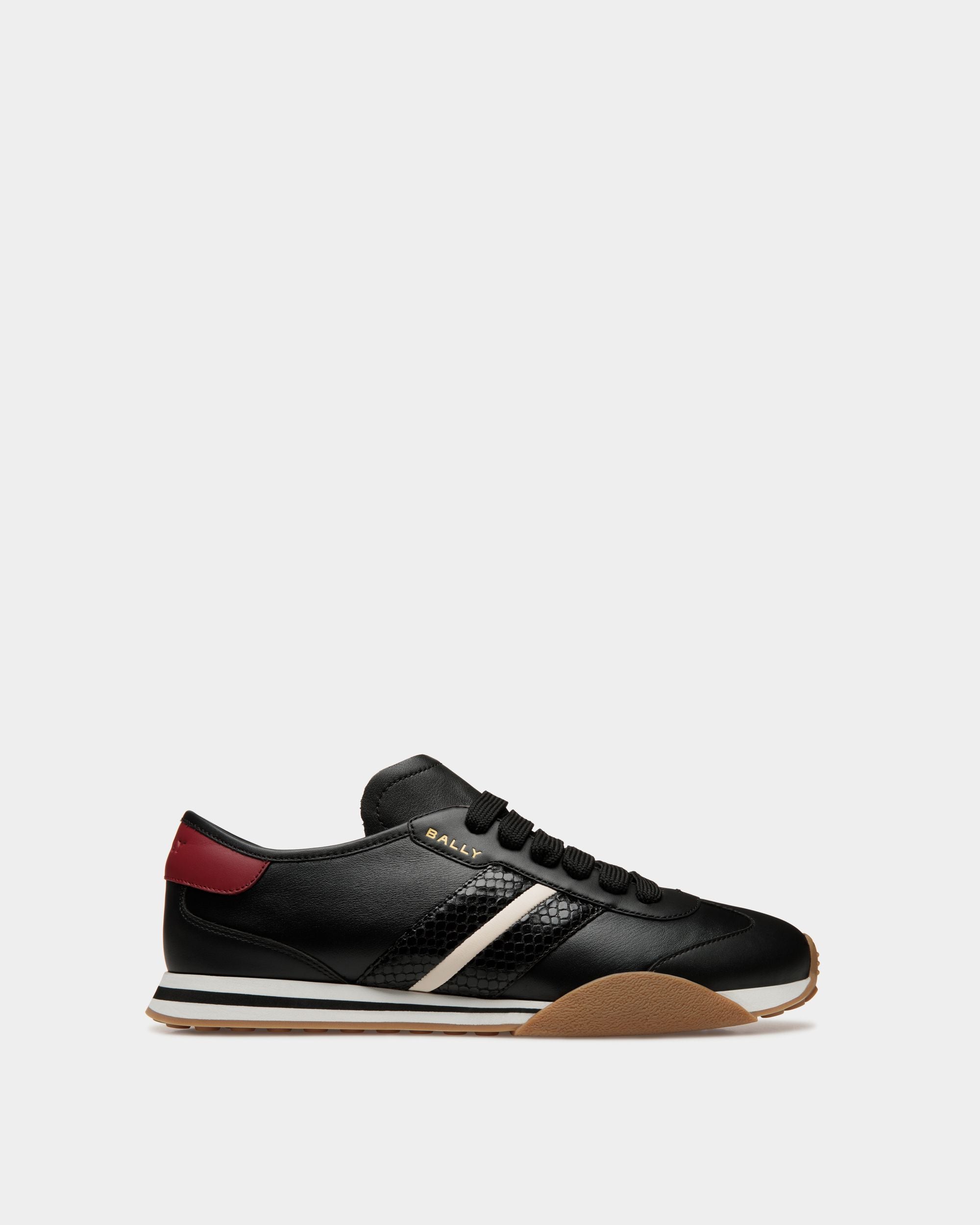 Sussex Sneaker In Black Leather - Men's - Bally - 01