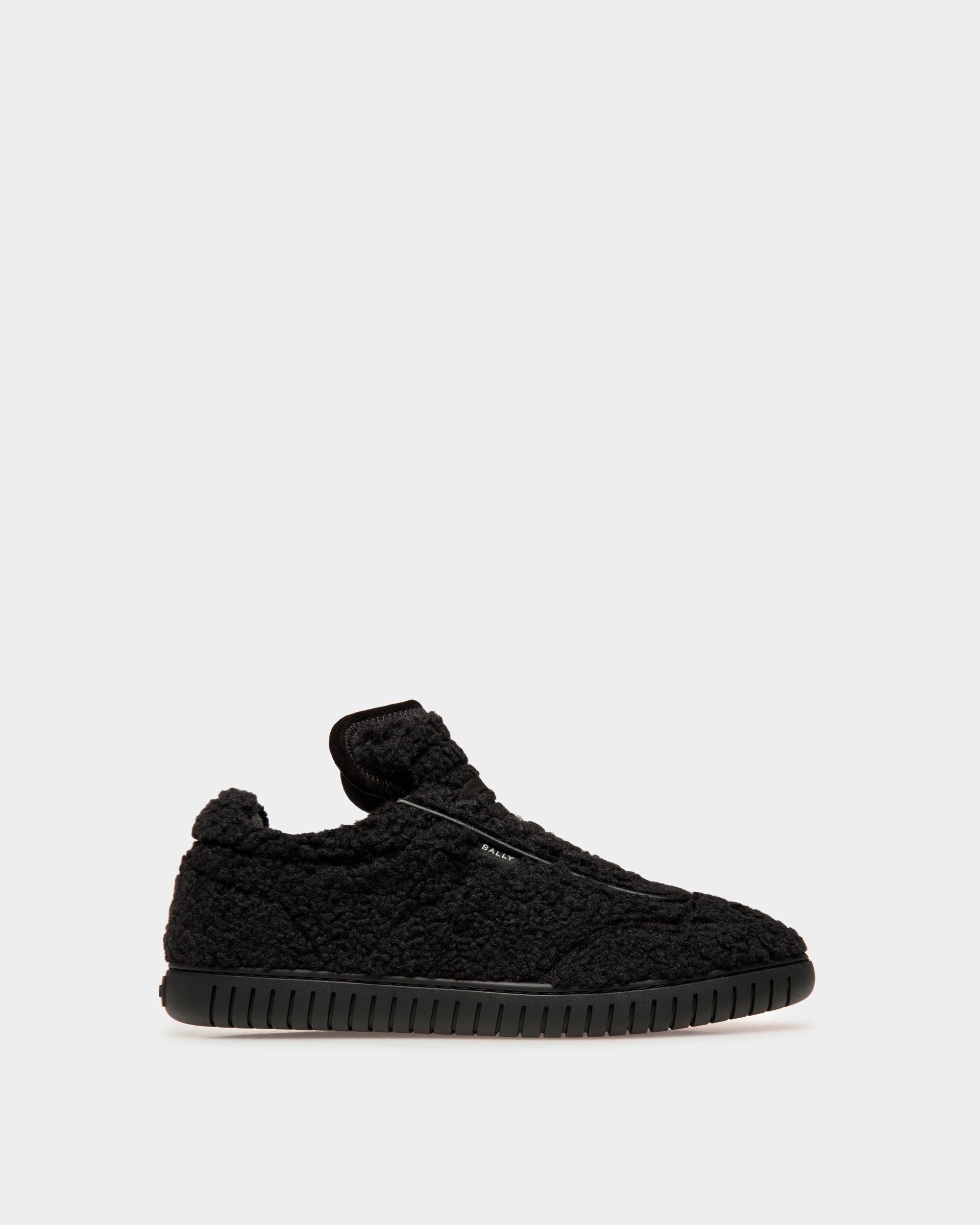 Player Sneakers In Black Synthetic Fur - Men's - Bally - 01
