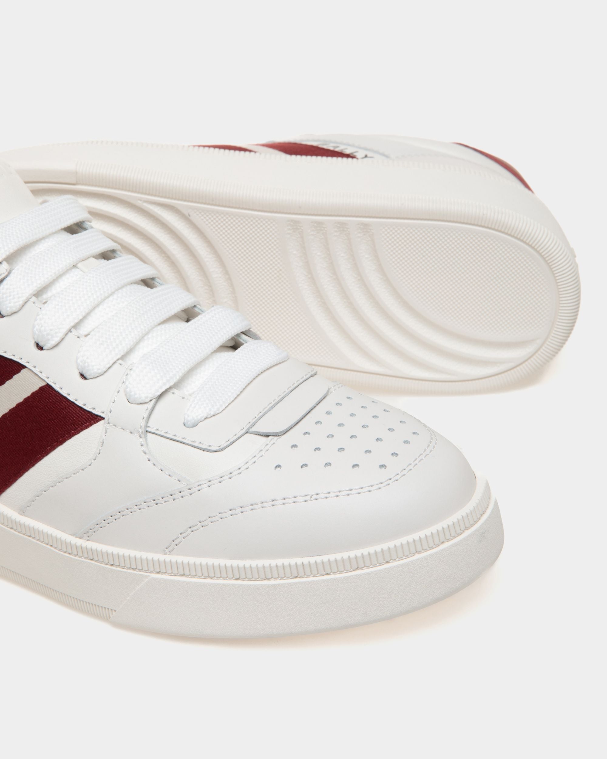 Raise Sneaker In White Leather - Men's - Bally - 05