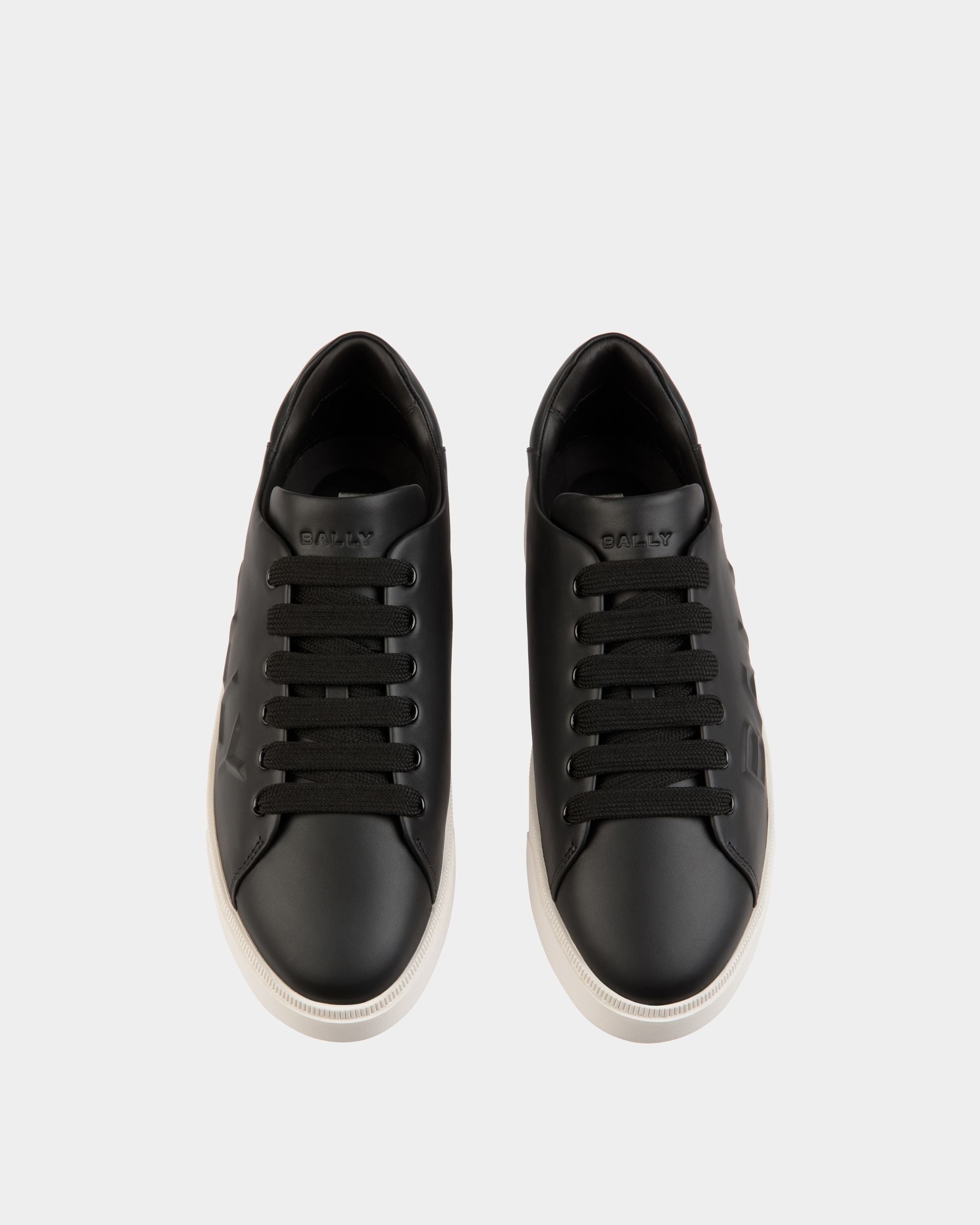 Raise Sneaker in Black Leather - Men's - Bally - 05