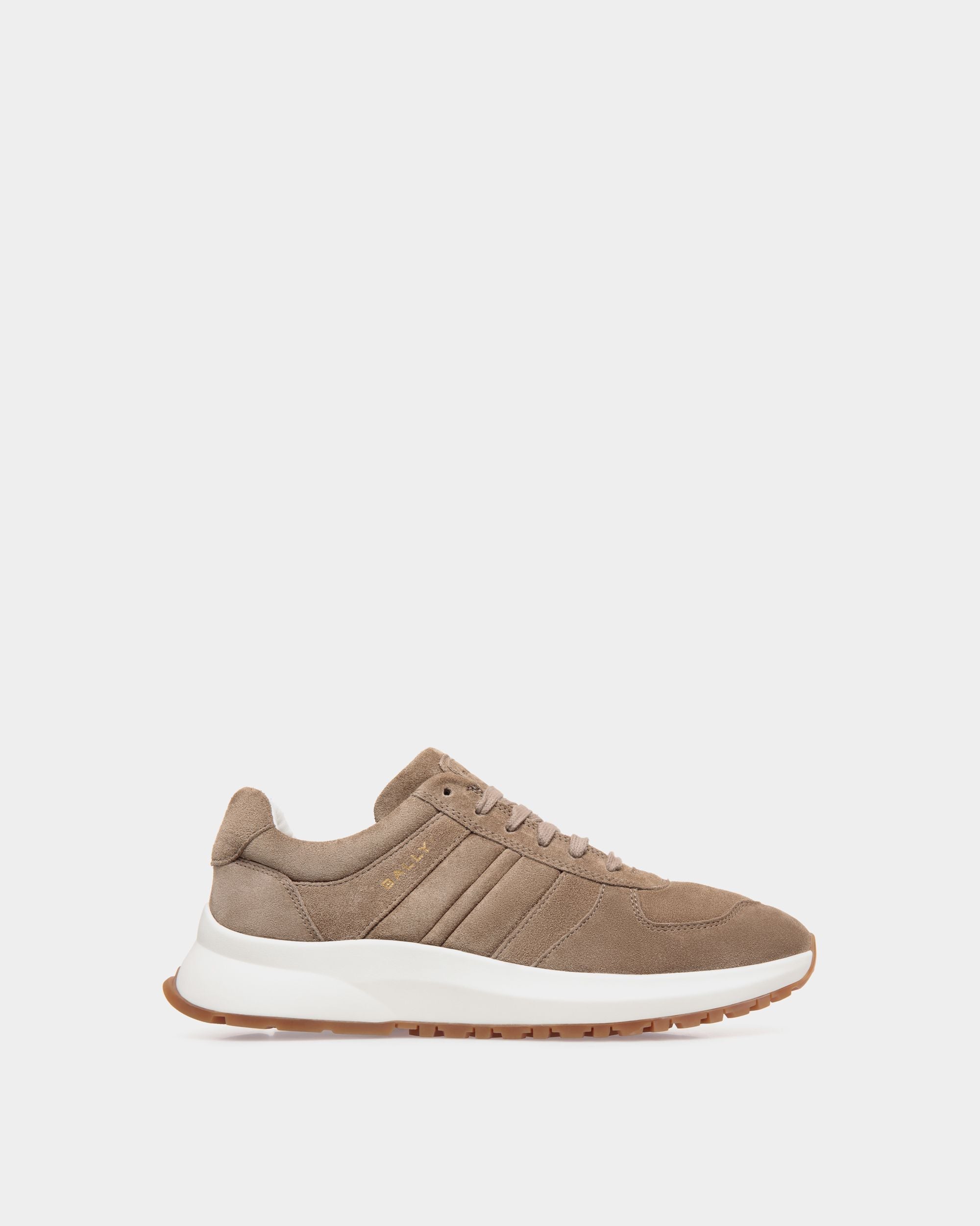 Outline Sneaker In Brown  Leather - Men's - Bally - 01