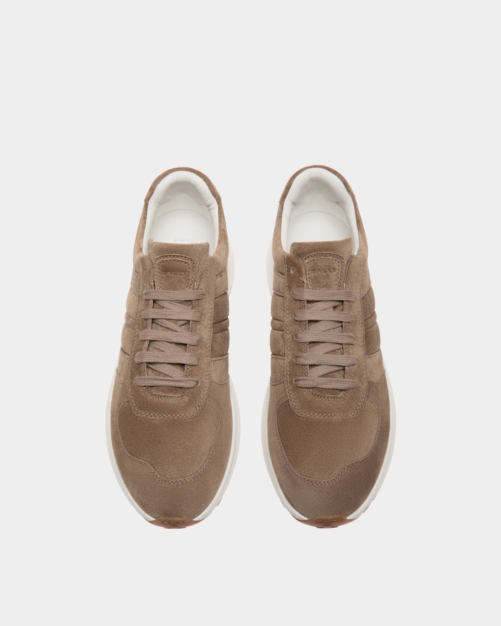 Outline Sneaker In Brown  Leather - Men's - Bally - 05