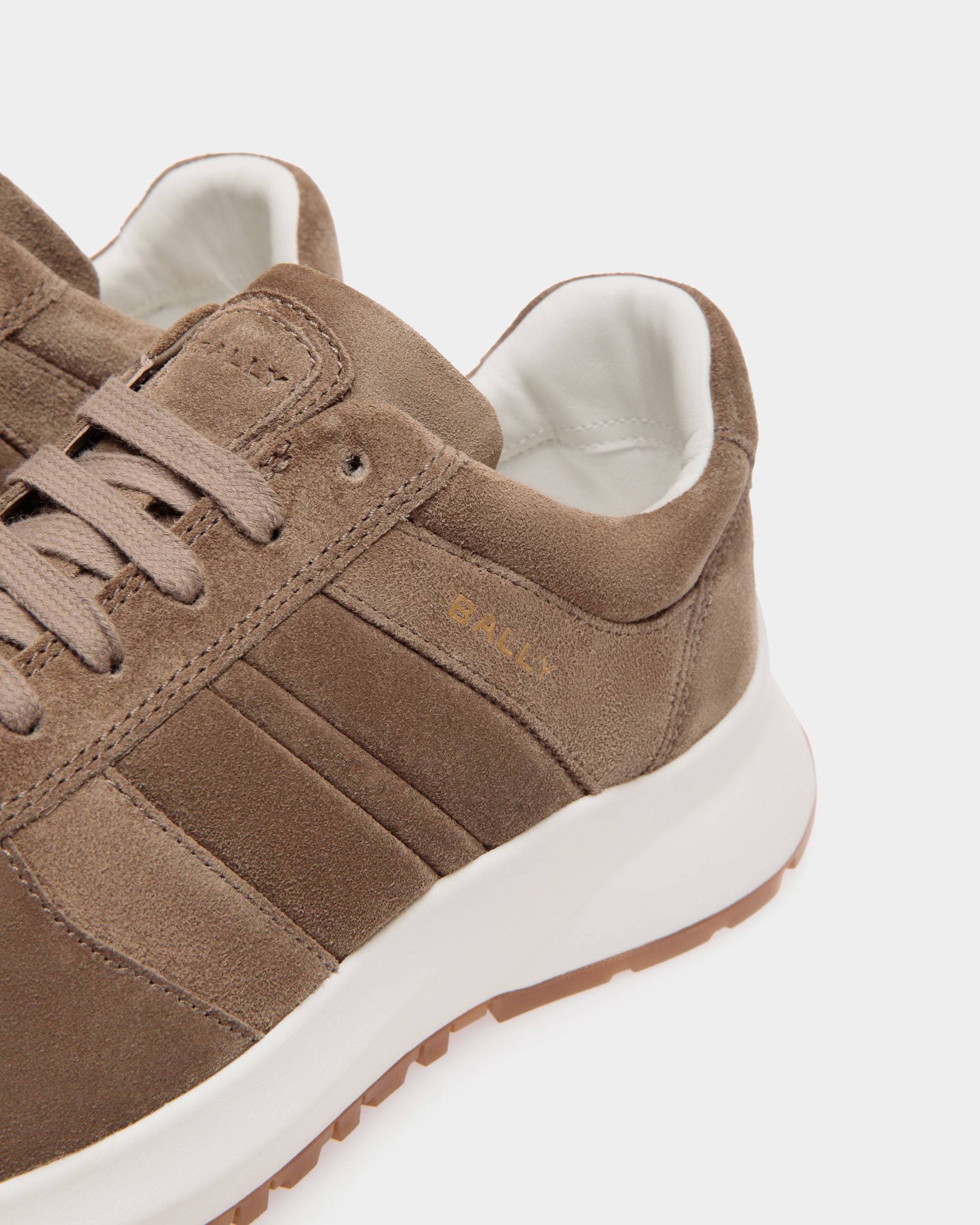 Outline Sneaker In Brown  Leather - Men's - Bally - 06