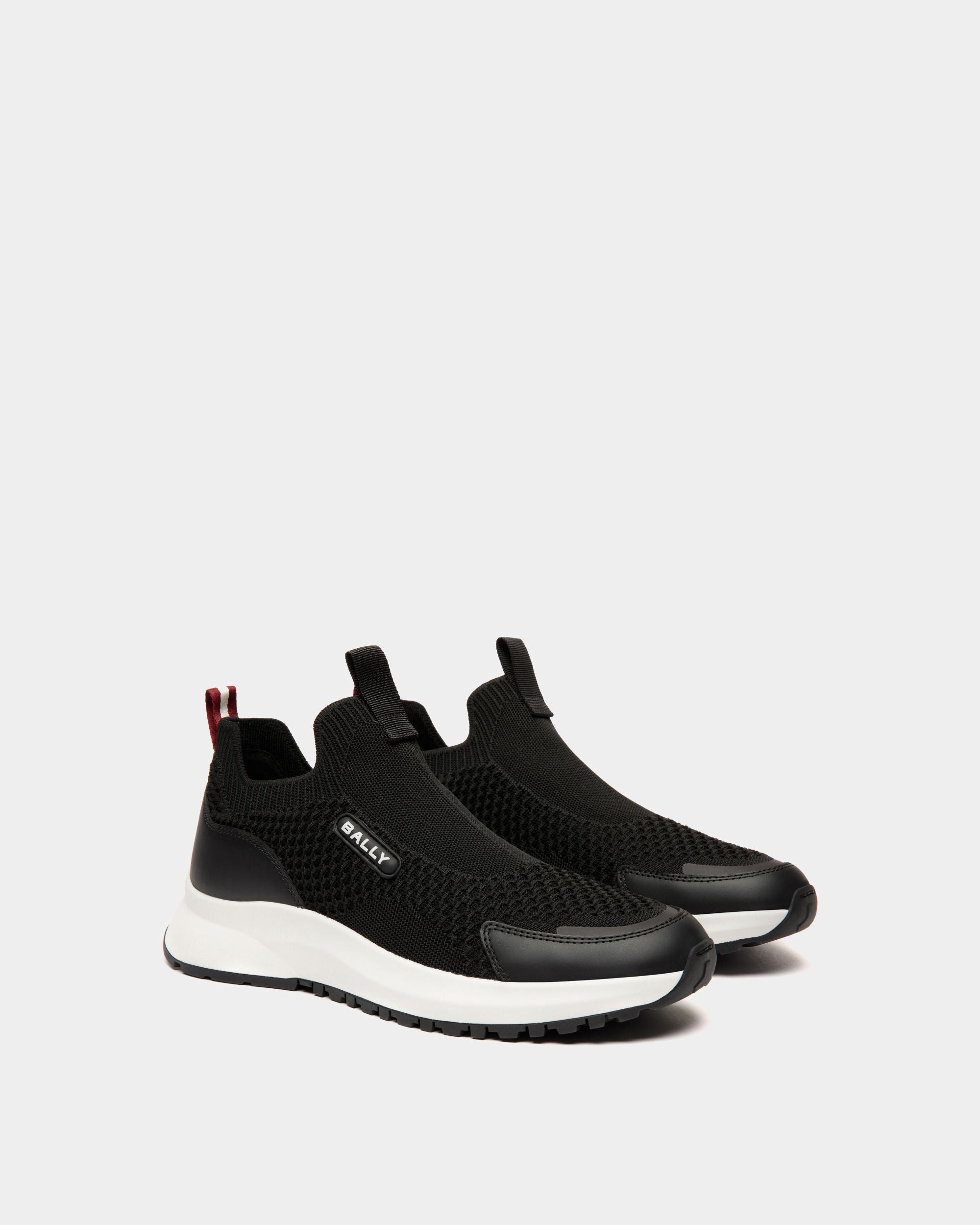 Outline Sneaker in Black Nylon - Men's - Bally - 02