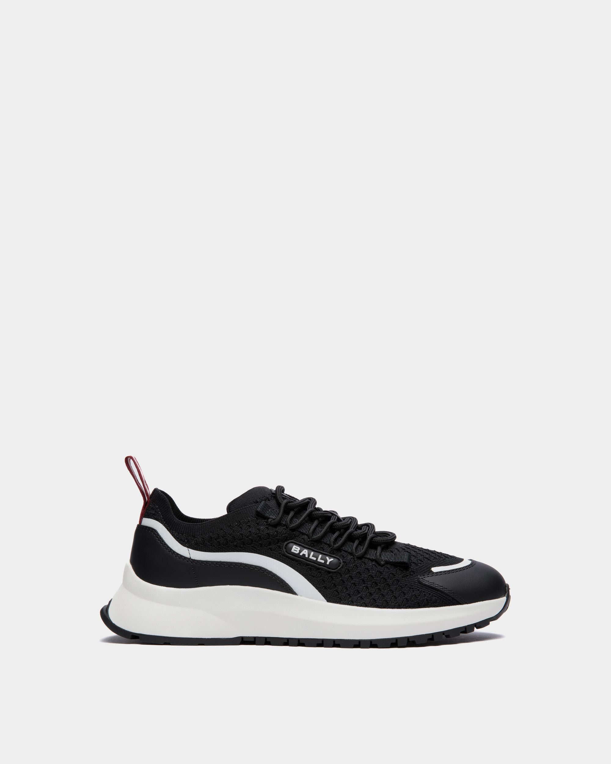 Outline Sneaker in Black Nylon - Men's - Bally - 01
