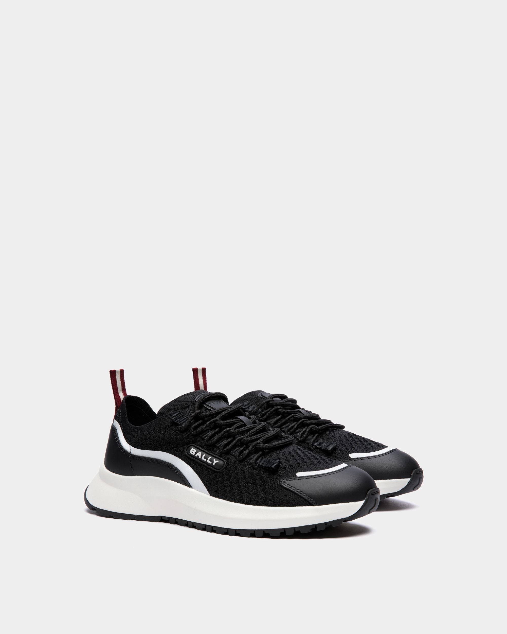Outline Sneaker in Black Nylon - Men's - Bally - 02