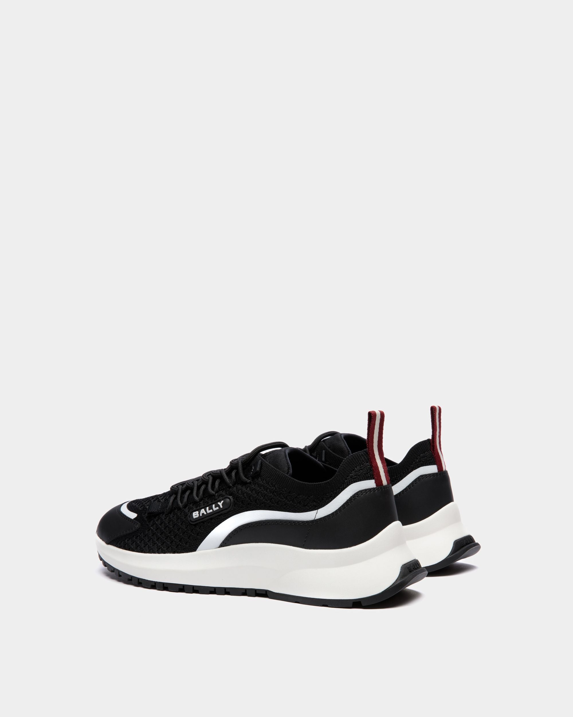 Outline Sneaker in Black Nylon - Men's - Bally - 03