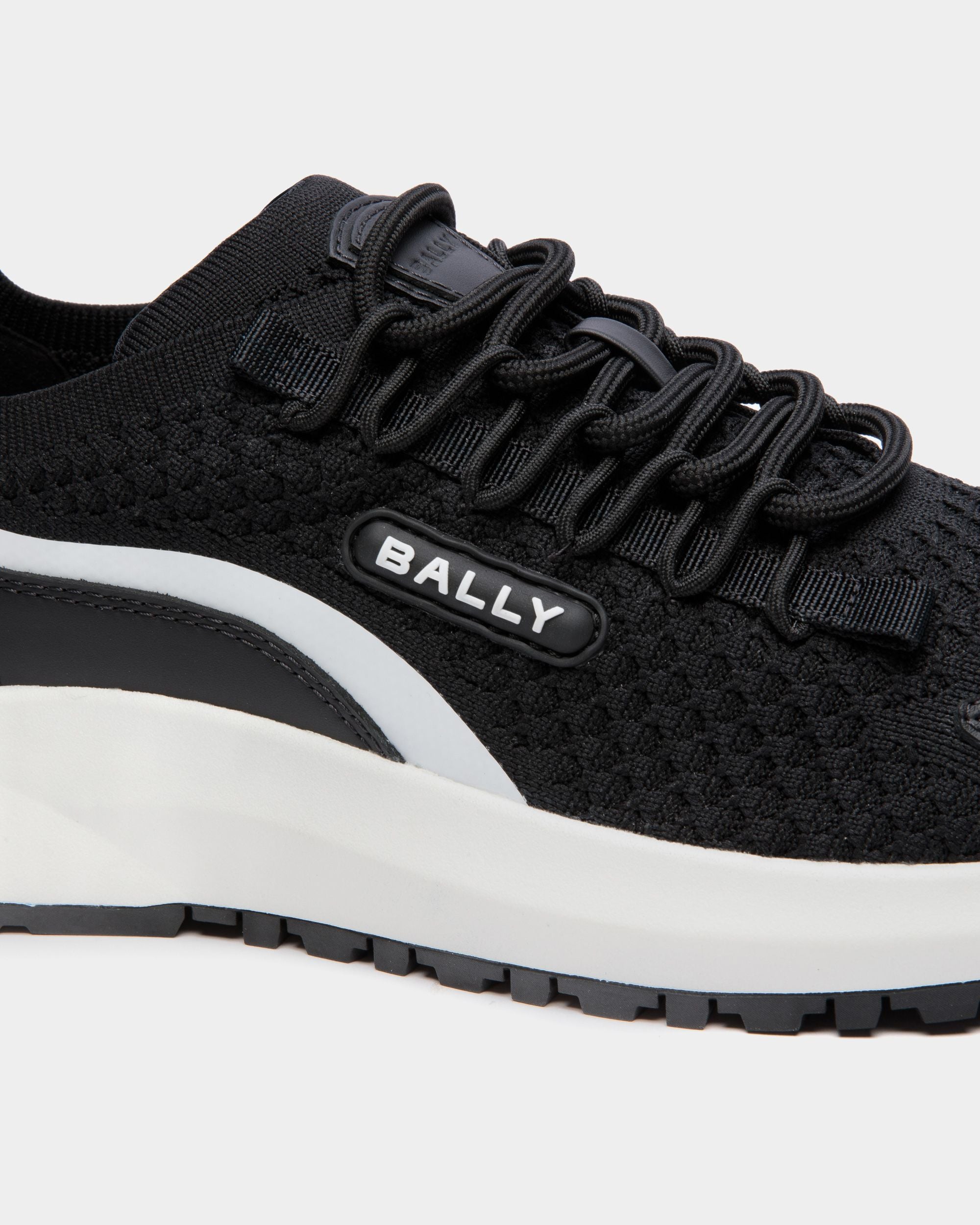 Outline Sneaker in Black Nylon - Men's - Bally - 05