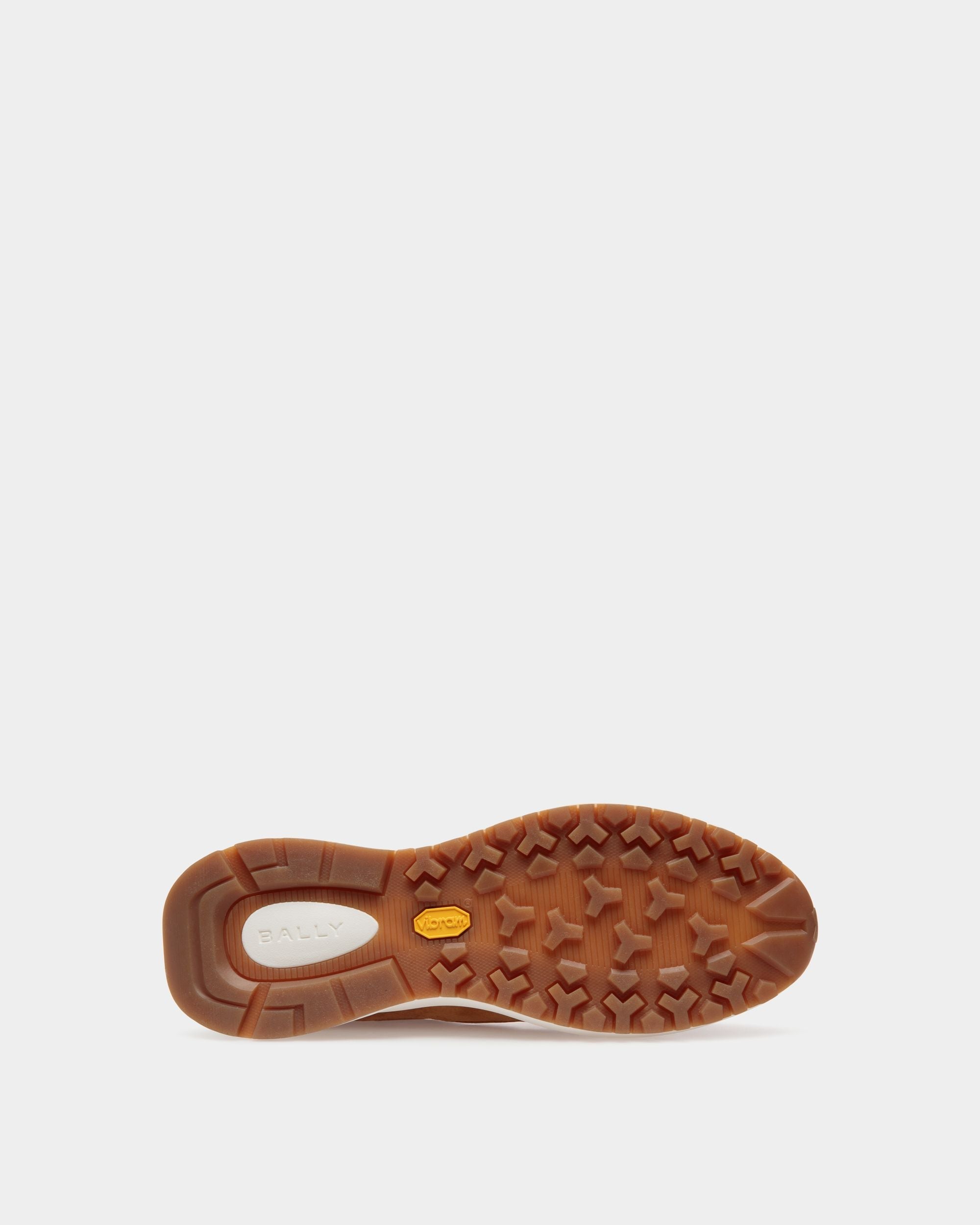 Outline Sneaker in Brown Nubuck Leather - Men's - Bally - 04
