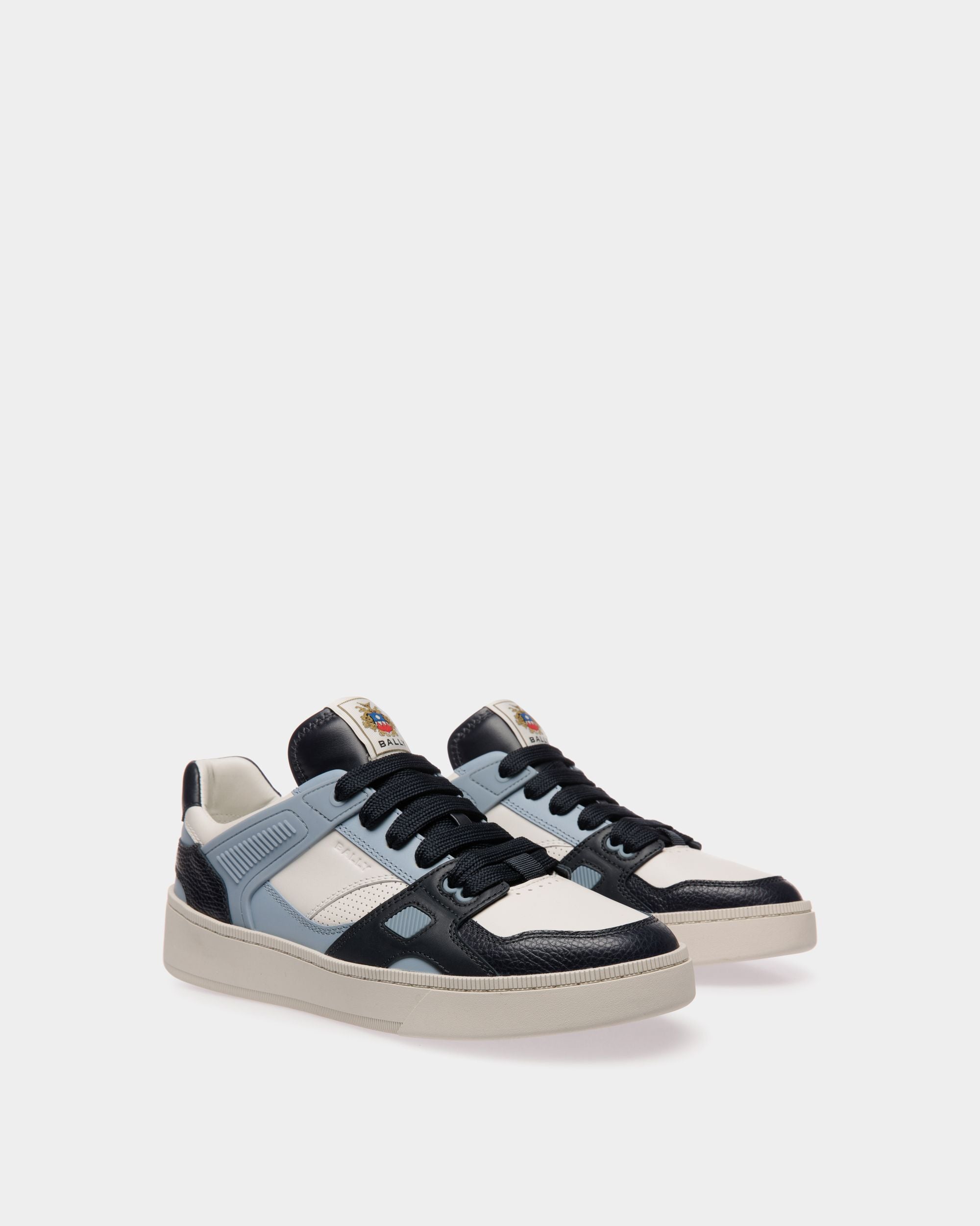 Raise Sneaker In Multicolor Leather - Men's - Bally - 02