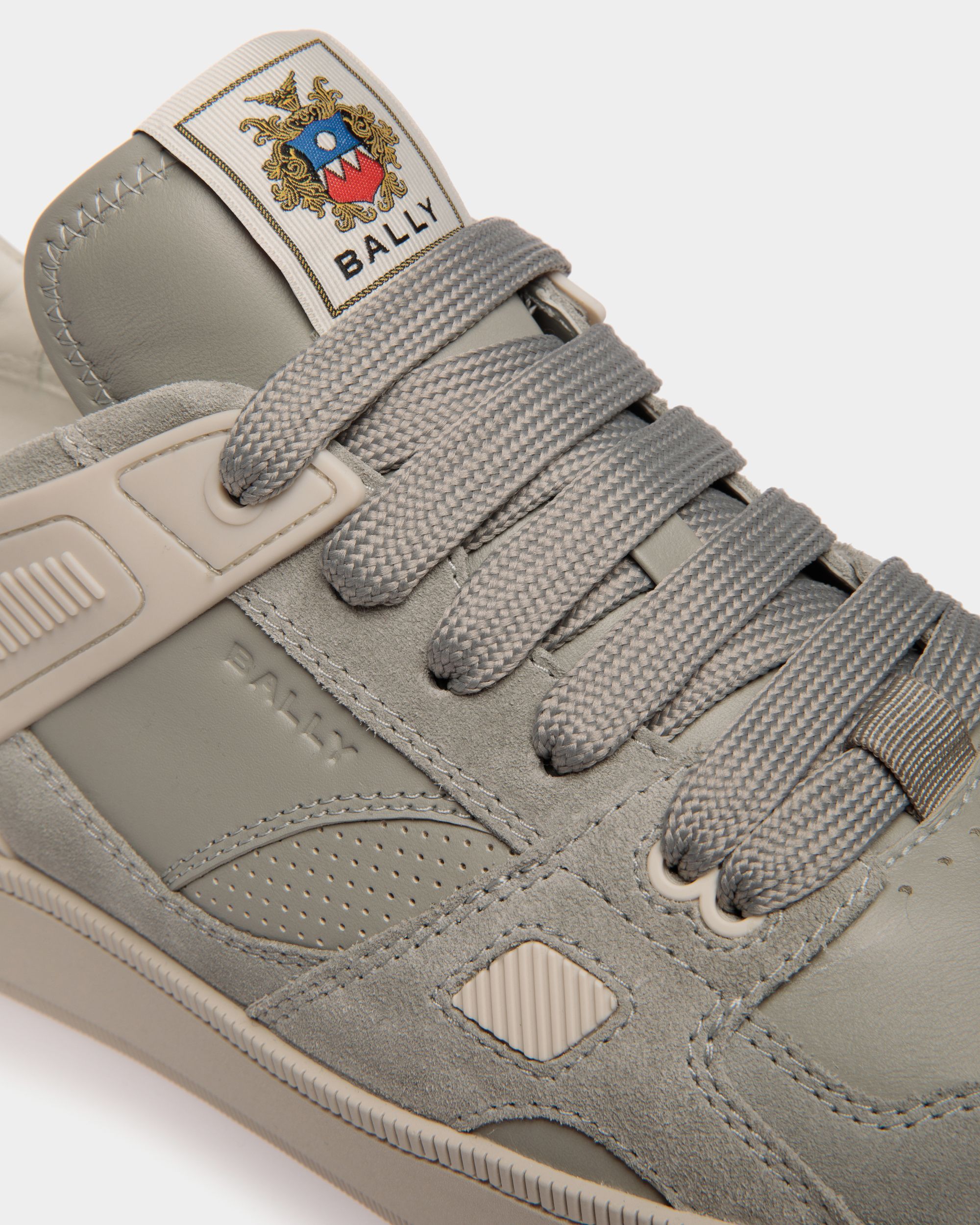 Raise Sneaker in Grey Leather - Men's - Bally - 06