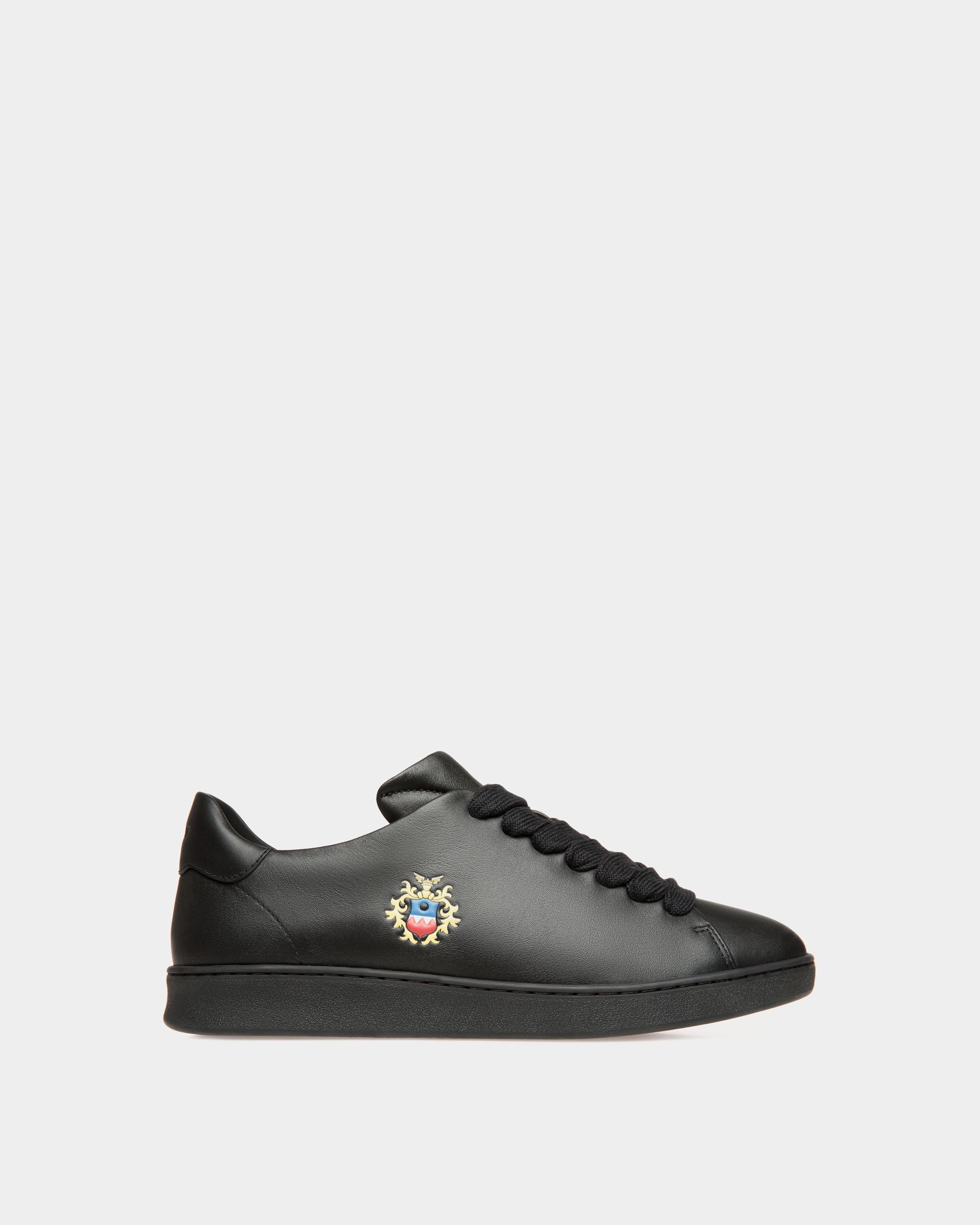Adrien Brody Travel Collection Sneaker In Black Leather - Men's - Bally - 01