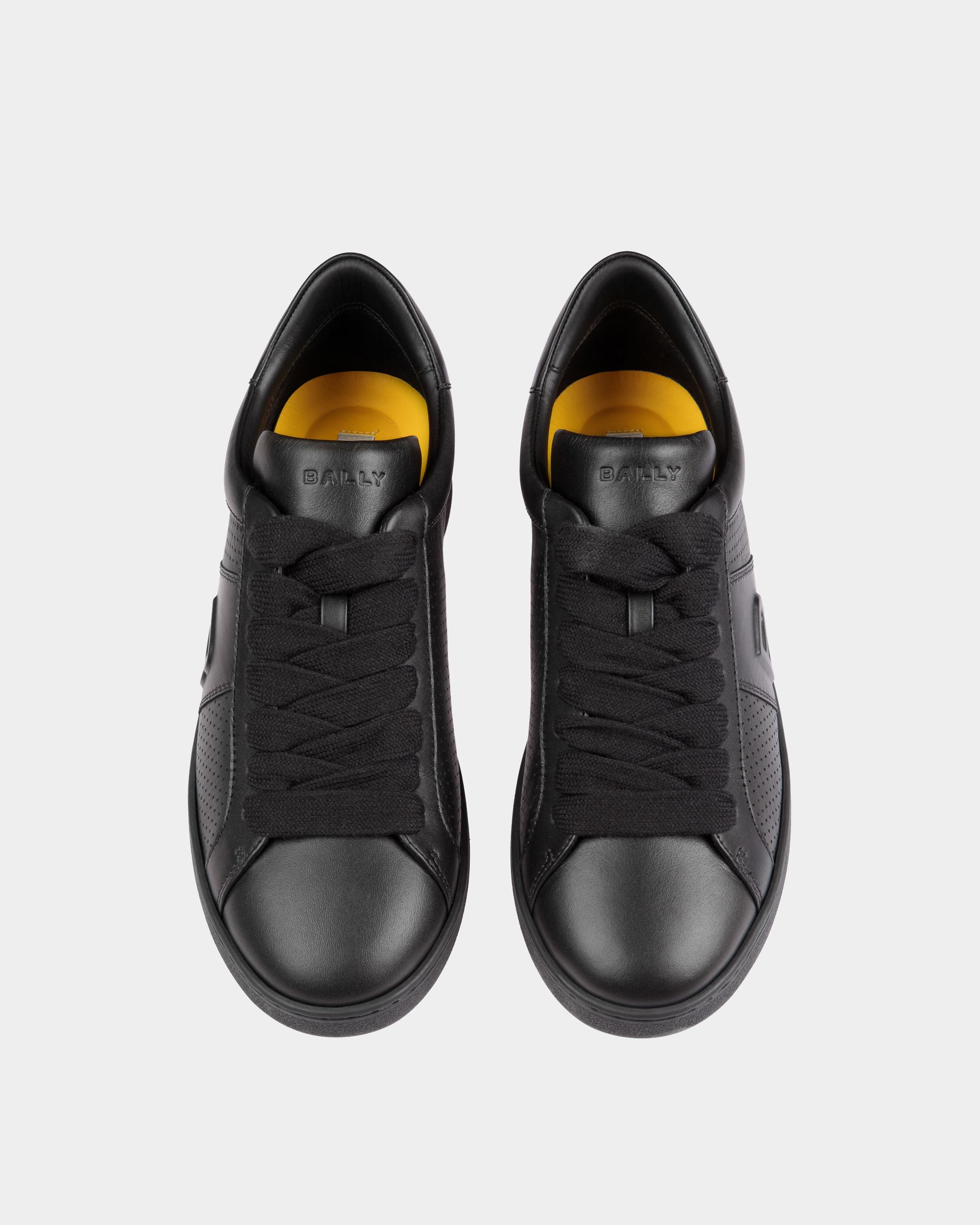 Adrien Brody Travel Collection Sneaker In Black Leather - Men's - Bally - 06