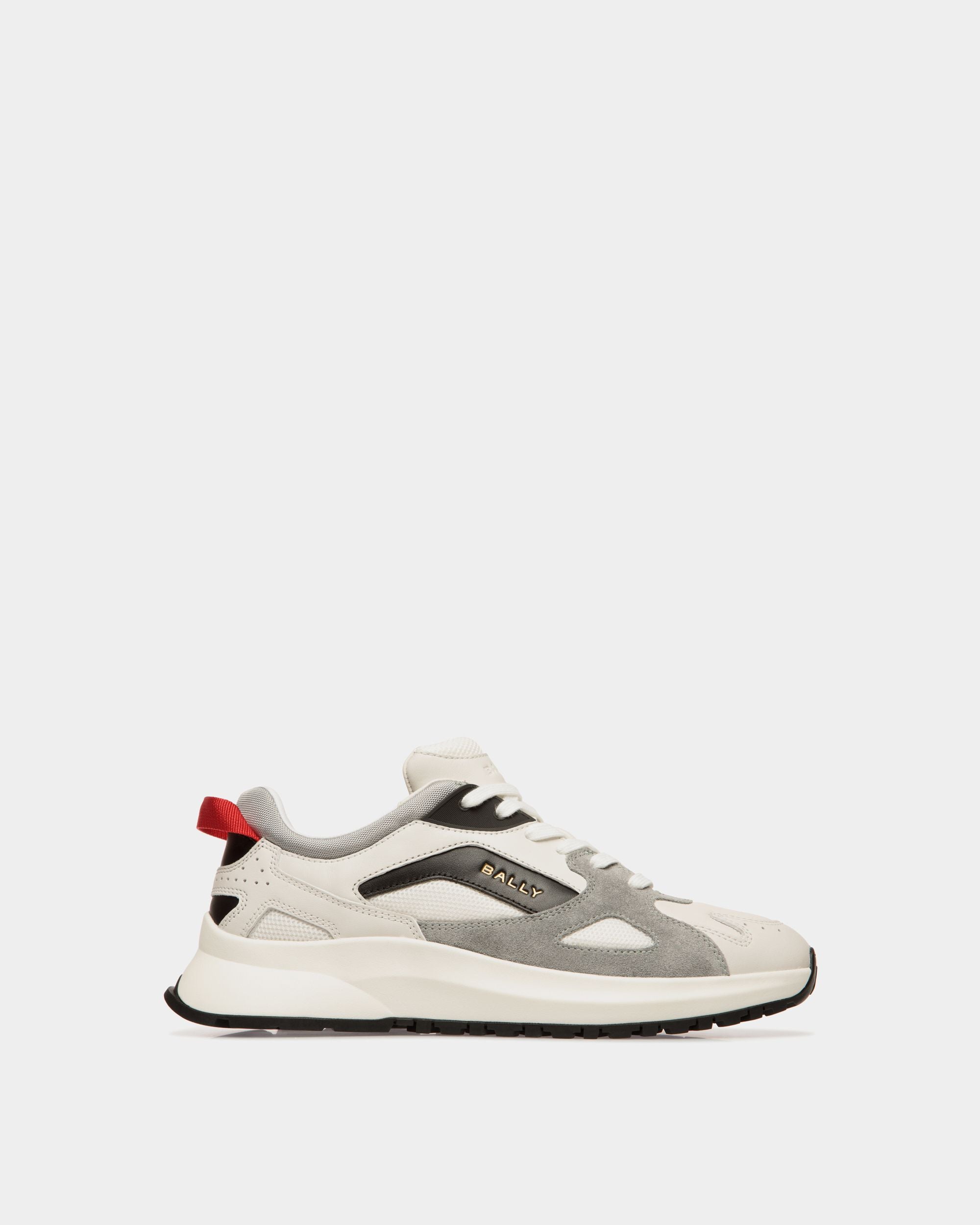 Outline Sneaker in Multicolor Leather and Nylon - Men's - Bally - 01
