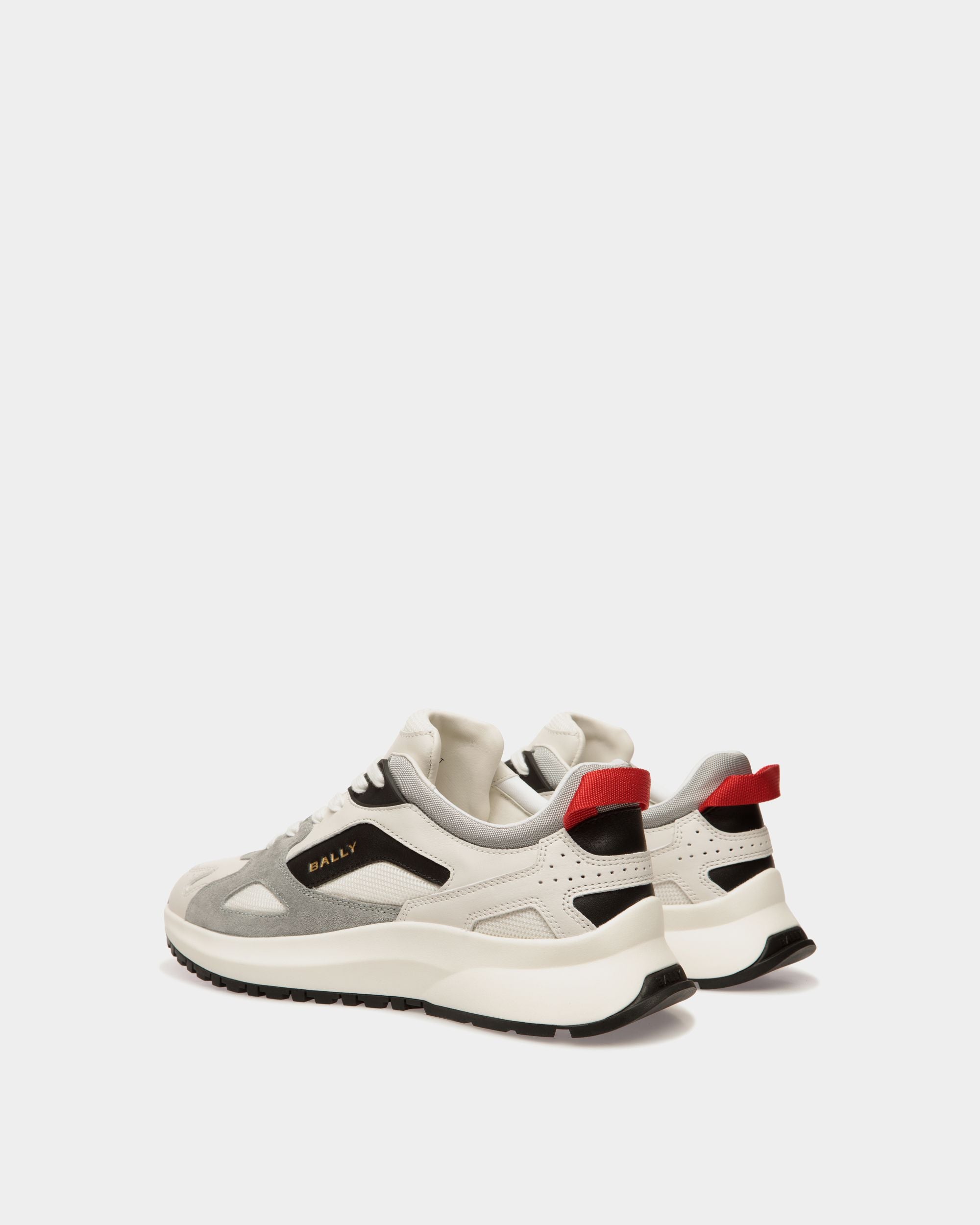 Outline Sneaker in Multicolor Leather and Nylon - Men's - Bally - 03