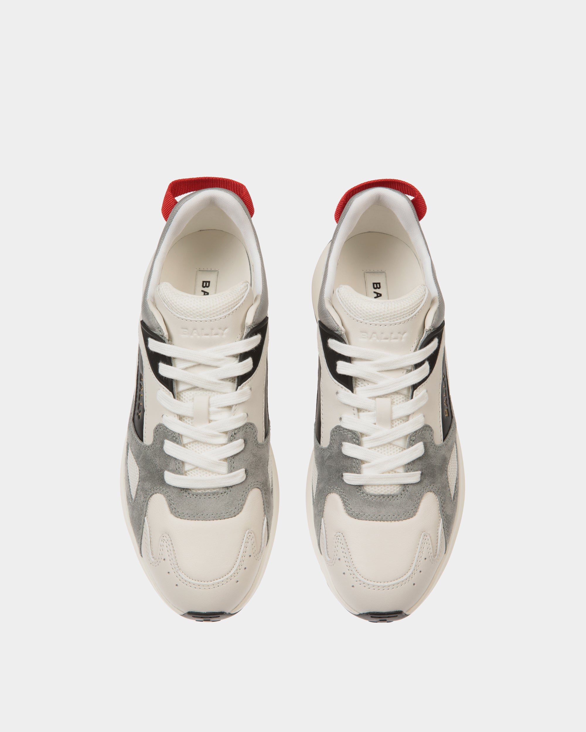 Outline Sneaker in Multicolor Leather and Nylon - Men's - Bally - 04