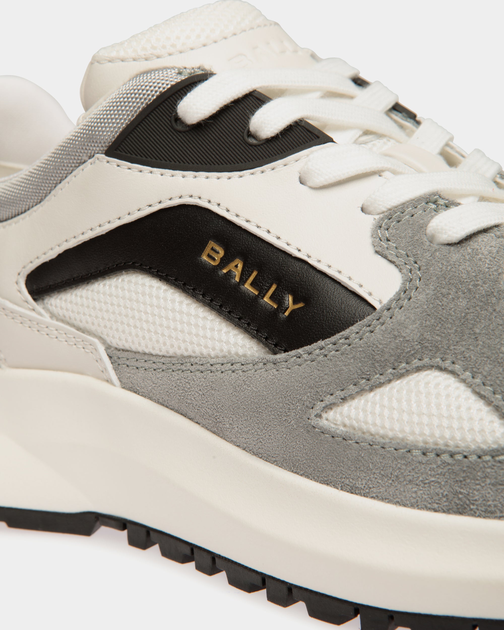 Outline Sneaker in Multicolor Leather and Nylon - Men's - Bally - 05