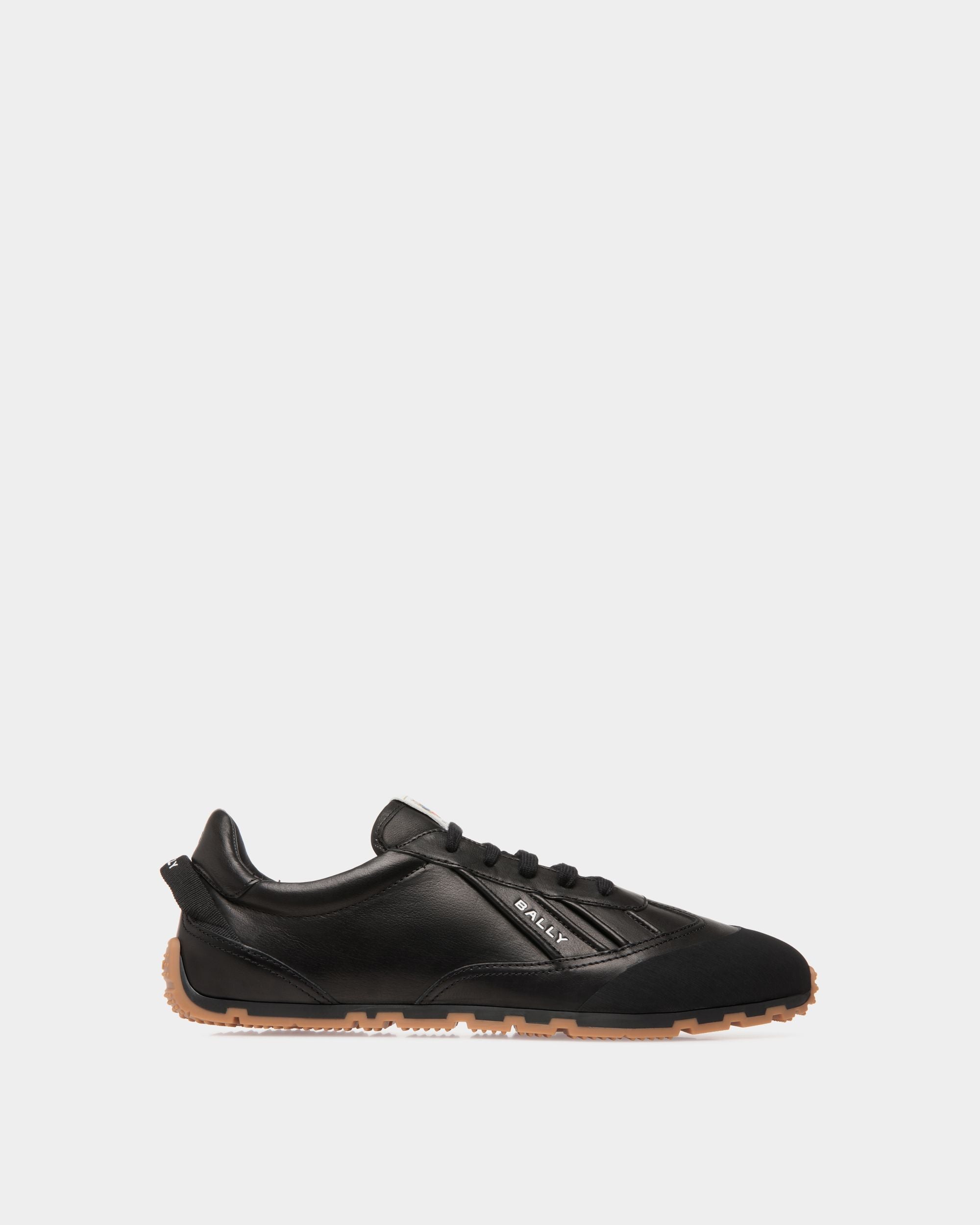 Quarry Sneaker in Black Leather - Men's - Bally - 01