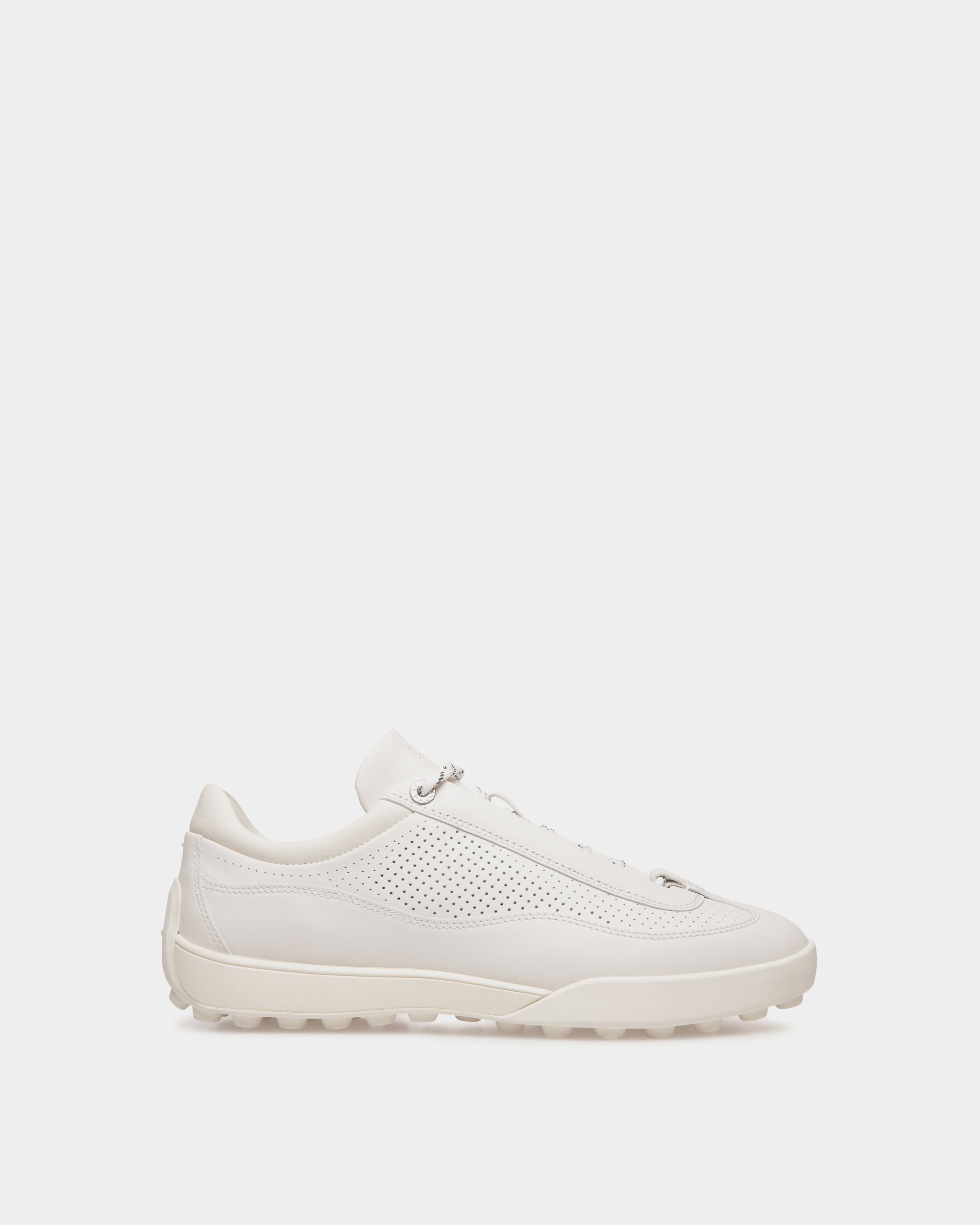 Manto Runner Sneaker in White Leather - Men's - Bally - 01