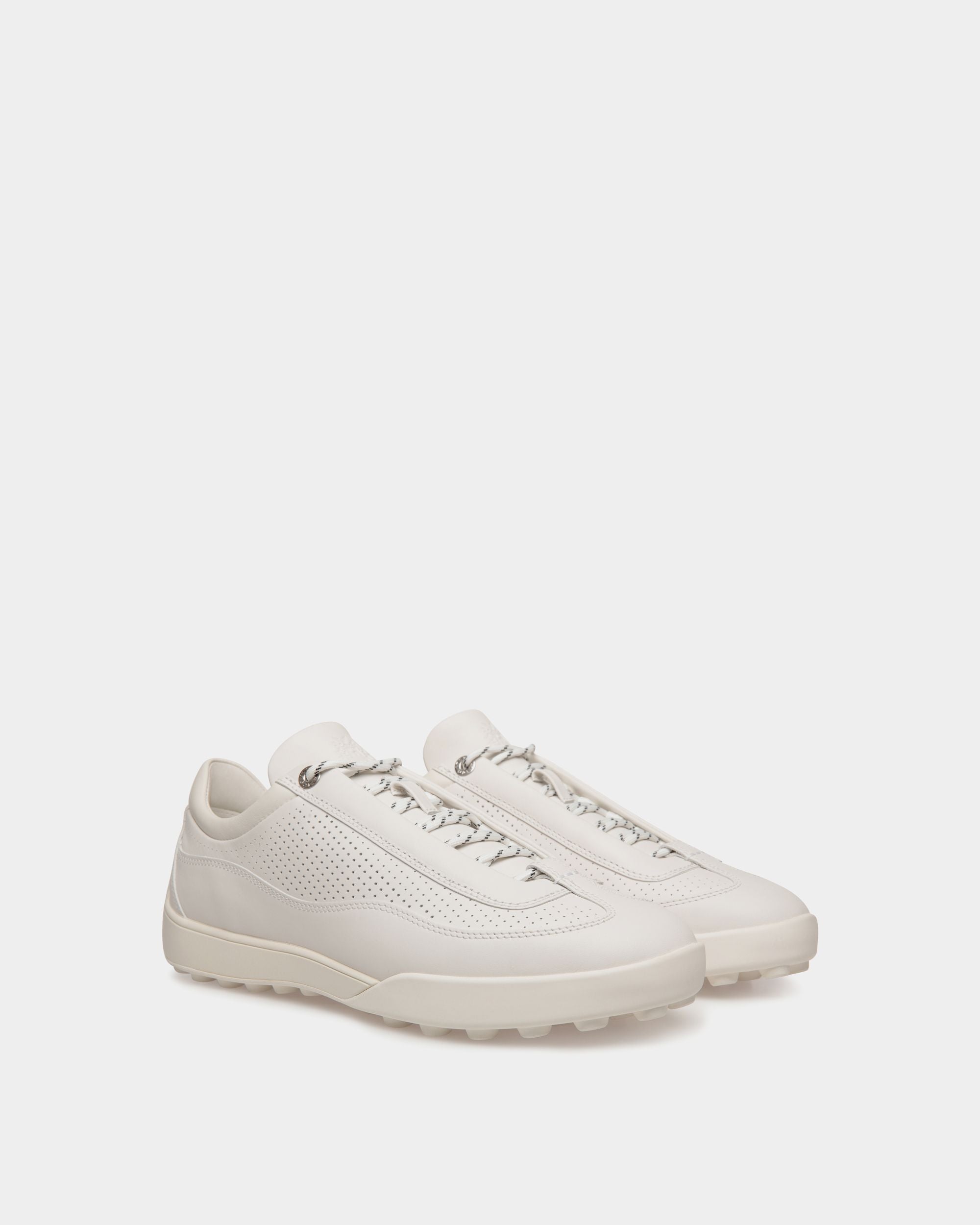 Manto Runner Sneaker in White Leather - Men's - Bally - 02
