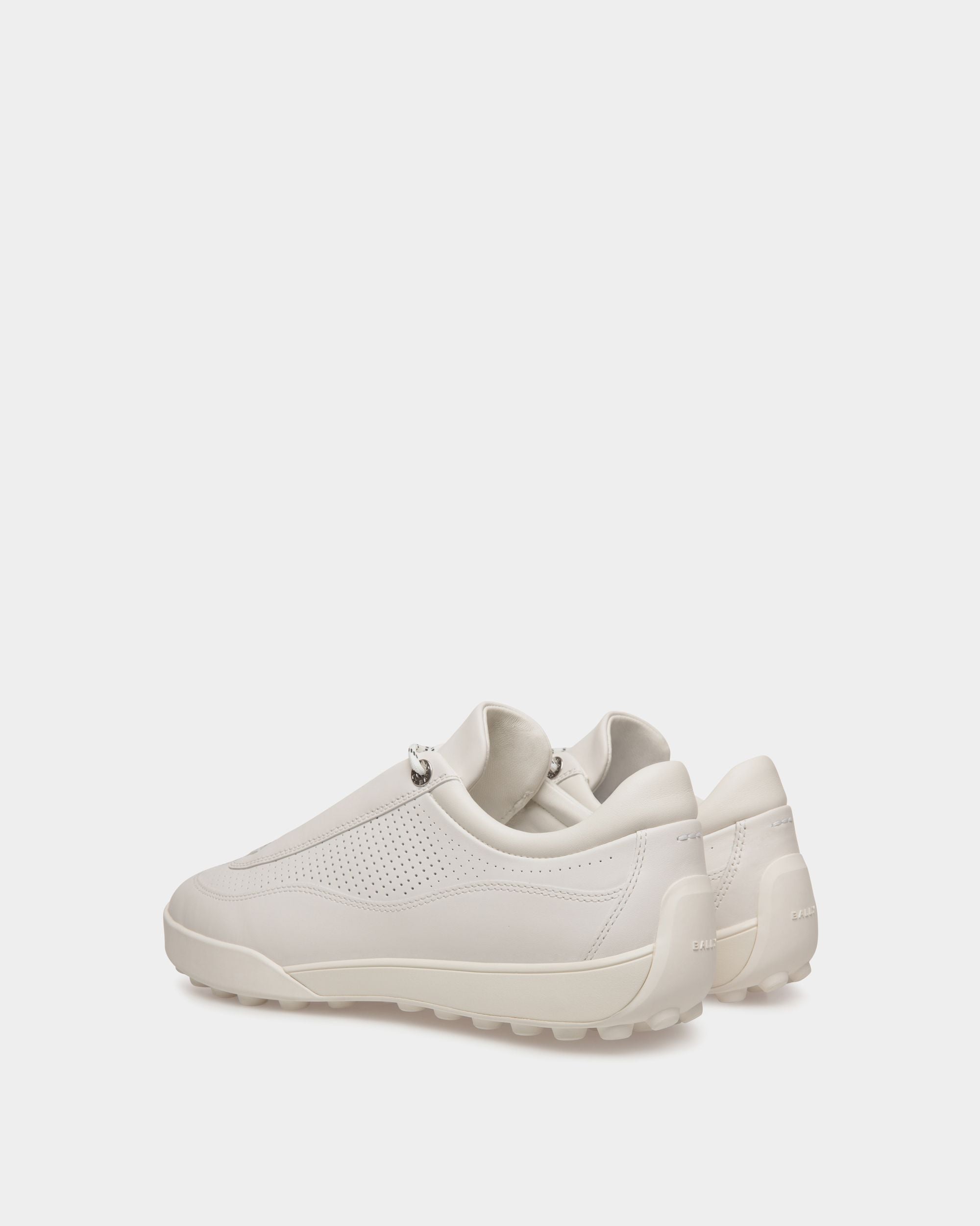 Manto Runner Sneaker in White Leather - Men's - Bally - 03