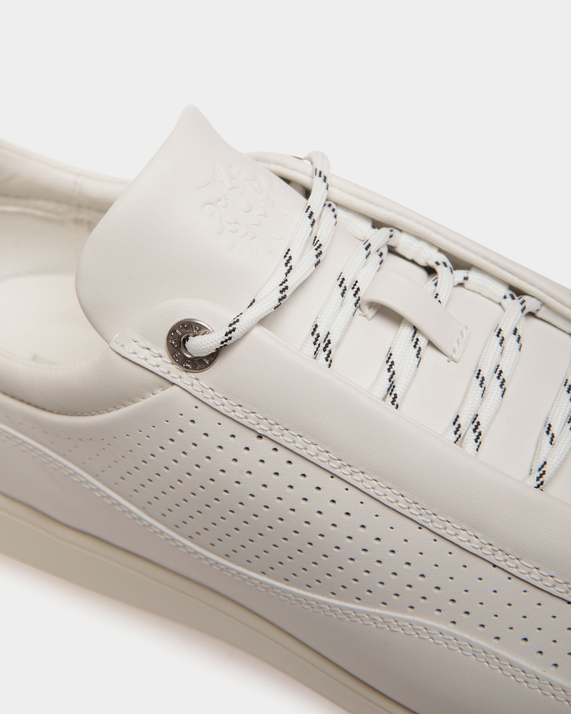 Manto Runner Sneaker in White Leather - Men's - Bally - 05
