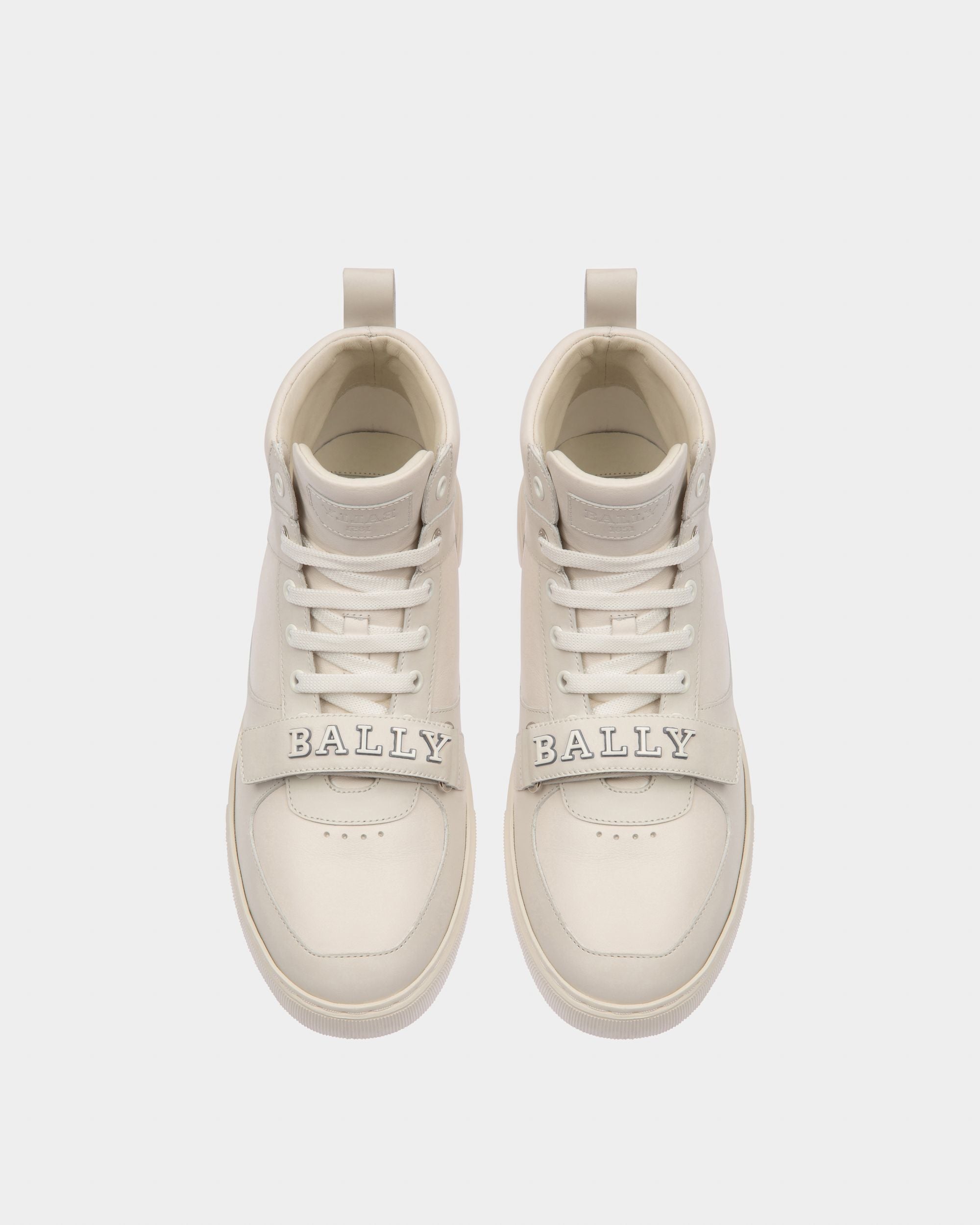 Merryk Leather Sneakers In White - Men's - Bally - 02