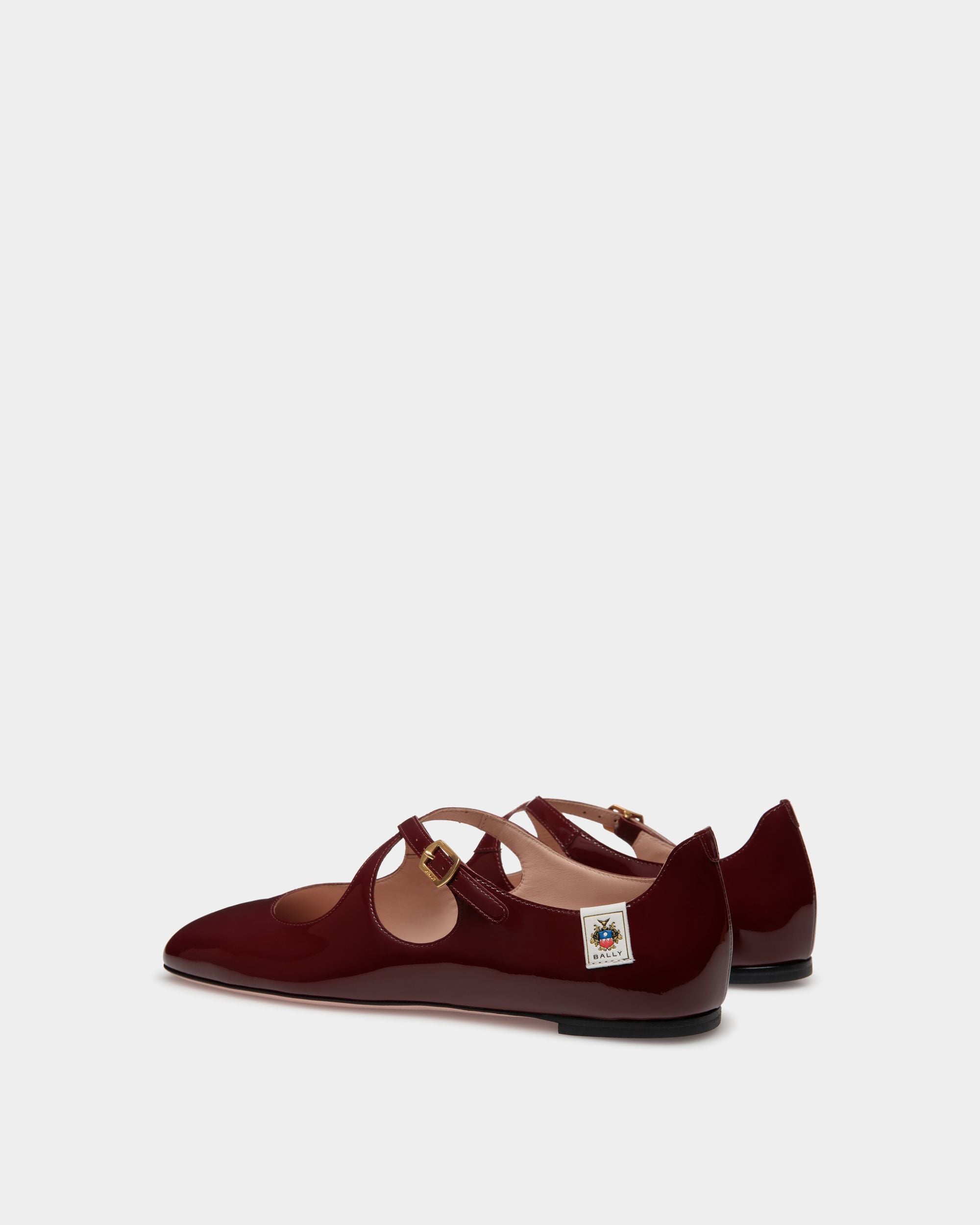 Ballyrina Flat In Andorra Patent Leather - Women's - Bally - 04