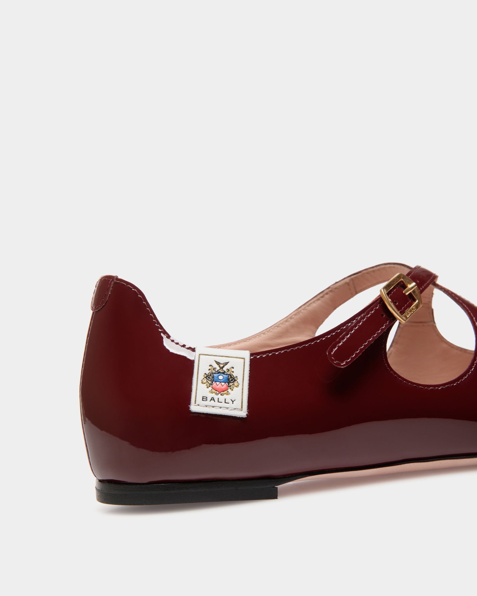 Ballyrina Flat In Andorra Patent Leather - Women's - Bally - 06