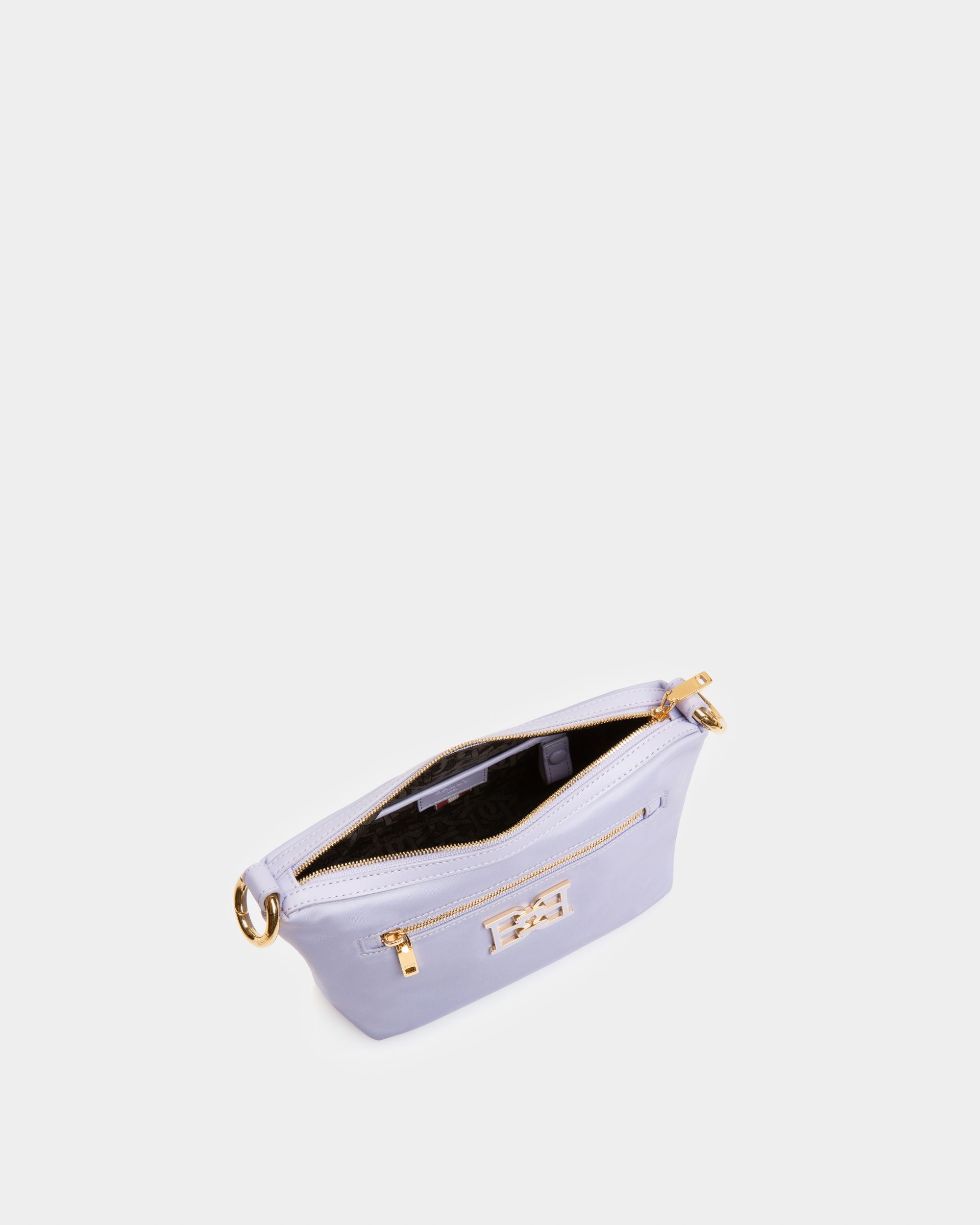 Eyfel Nylon Crossbody Bag In Lilac - Women's - Bally - 04