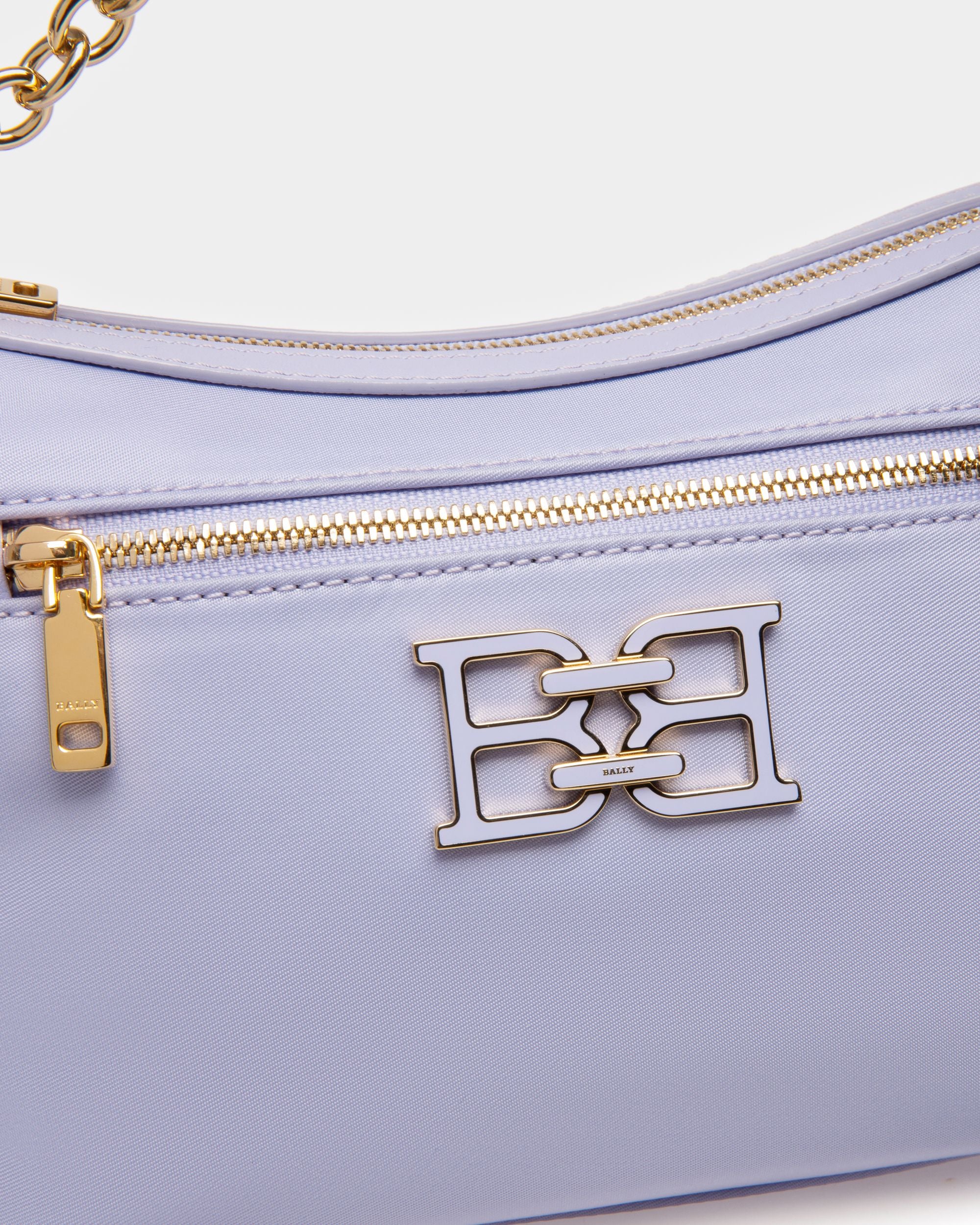 Eyfel Nylon Crossbody Bag In Lilac - Women's - Bally - 05