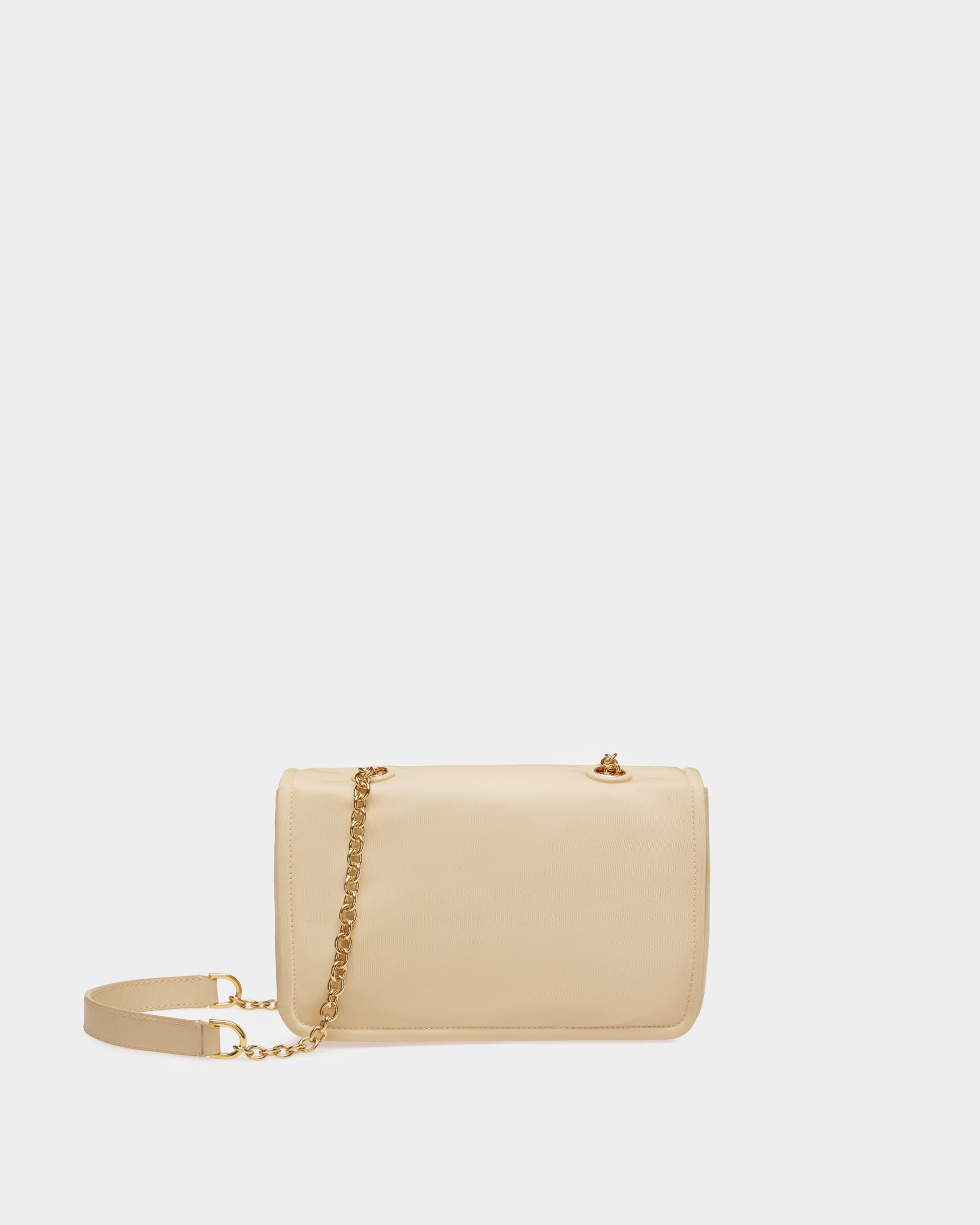 Ehrin Nylon Crossbody Bag In Light Beige - Women's - Bally - 04