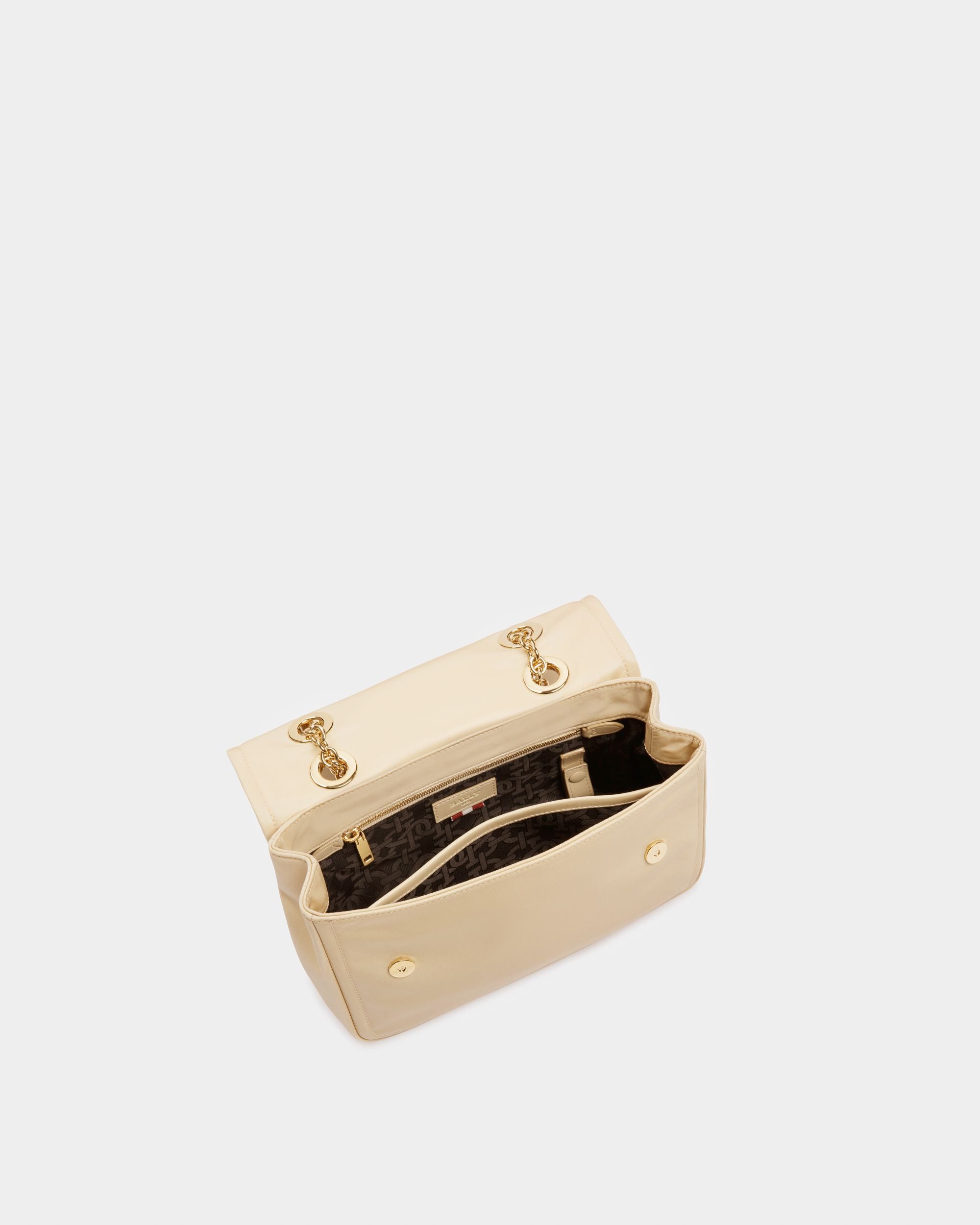 Ehrin Nylon Crossbody Bag In Light Beige - Women's - Bally - 05
