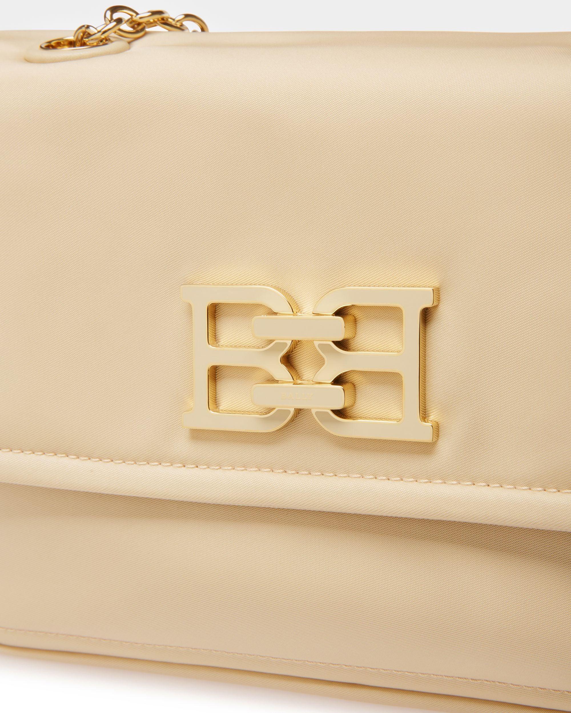 Ehrin Nylon Crossbody Bag In Light Beige - Women's - Bally - 06