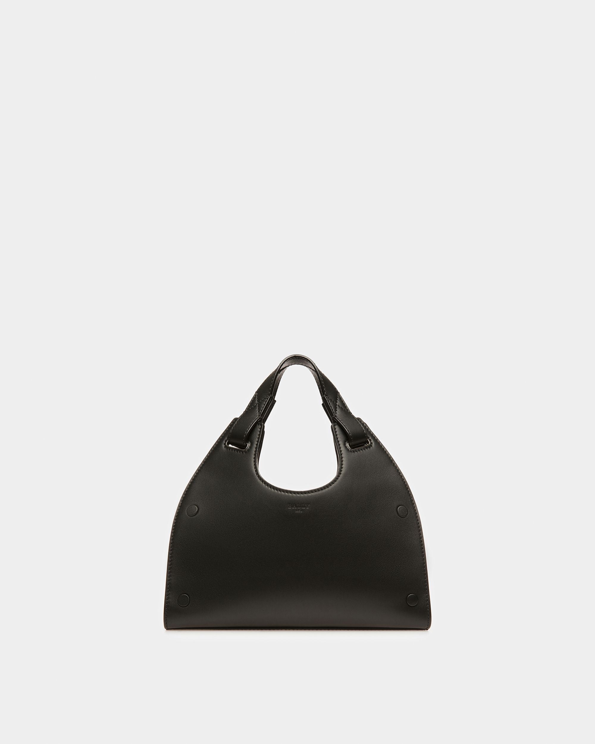 Ahres Small Leather Shoulder Bag In Black - Women's - Bally - 01